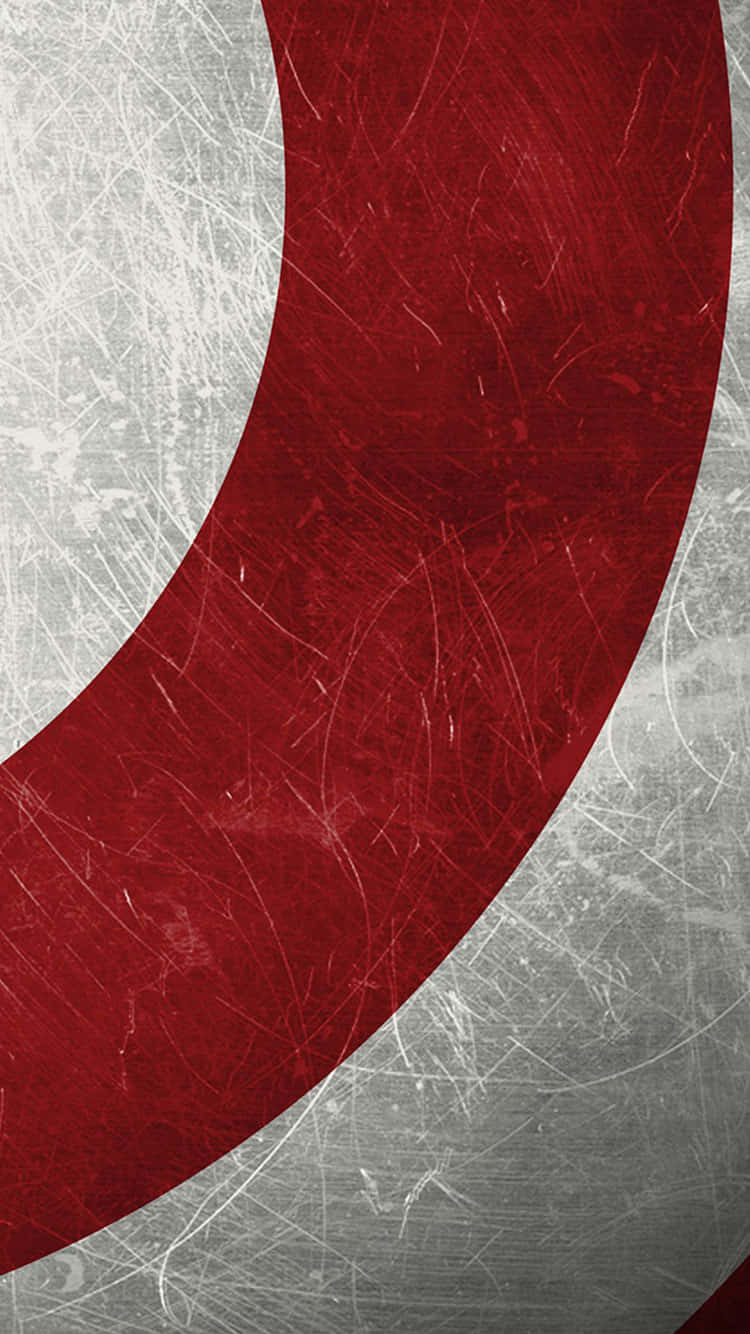 750x1340 Download A bold background of red and white, Phone