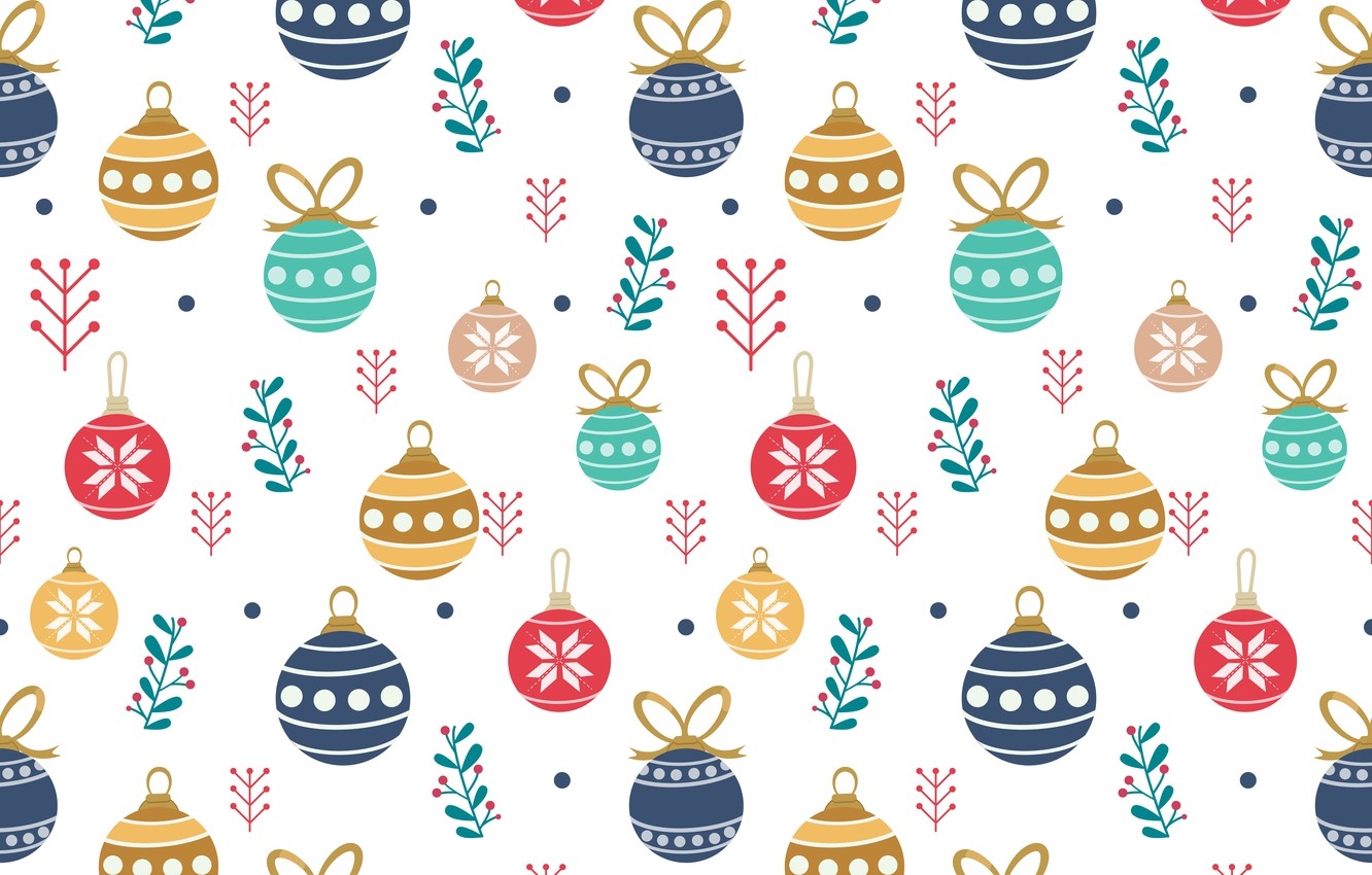 1340x850 Cute Christmas Wallpaper, Desktop