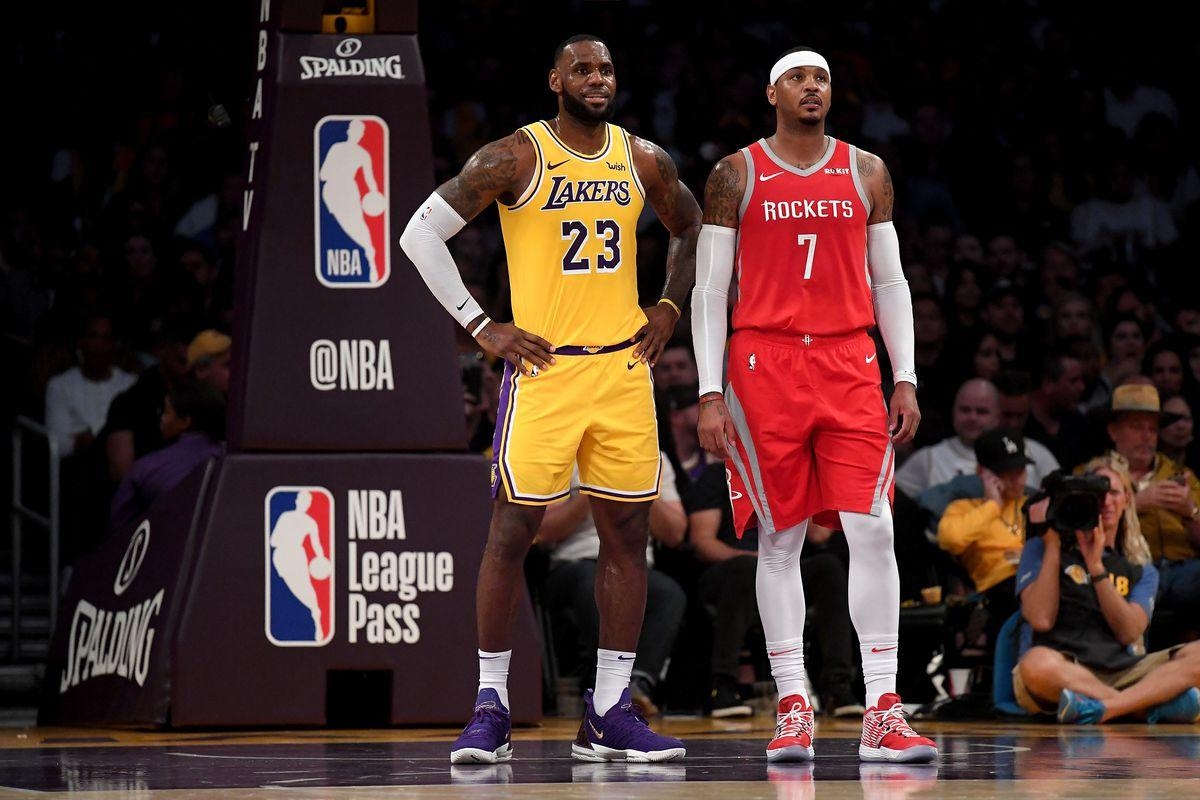 1200x800 LeBron James says Lakers adding Carmelo Anthony in free agency isn't, Desktop