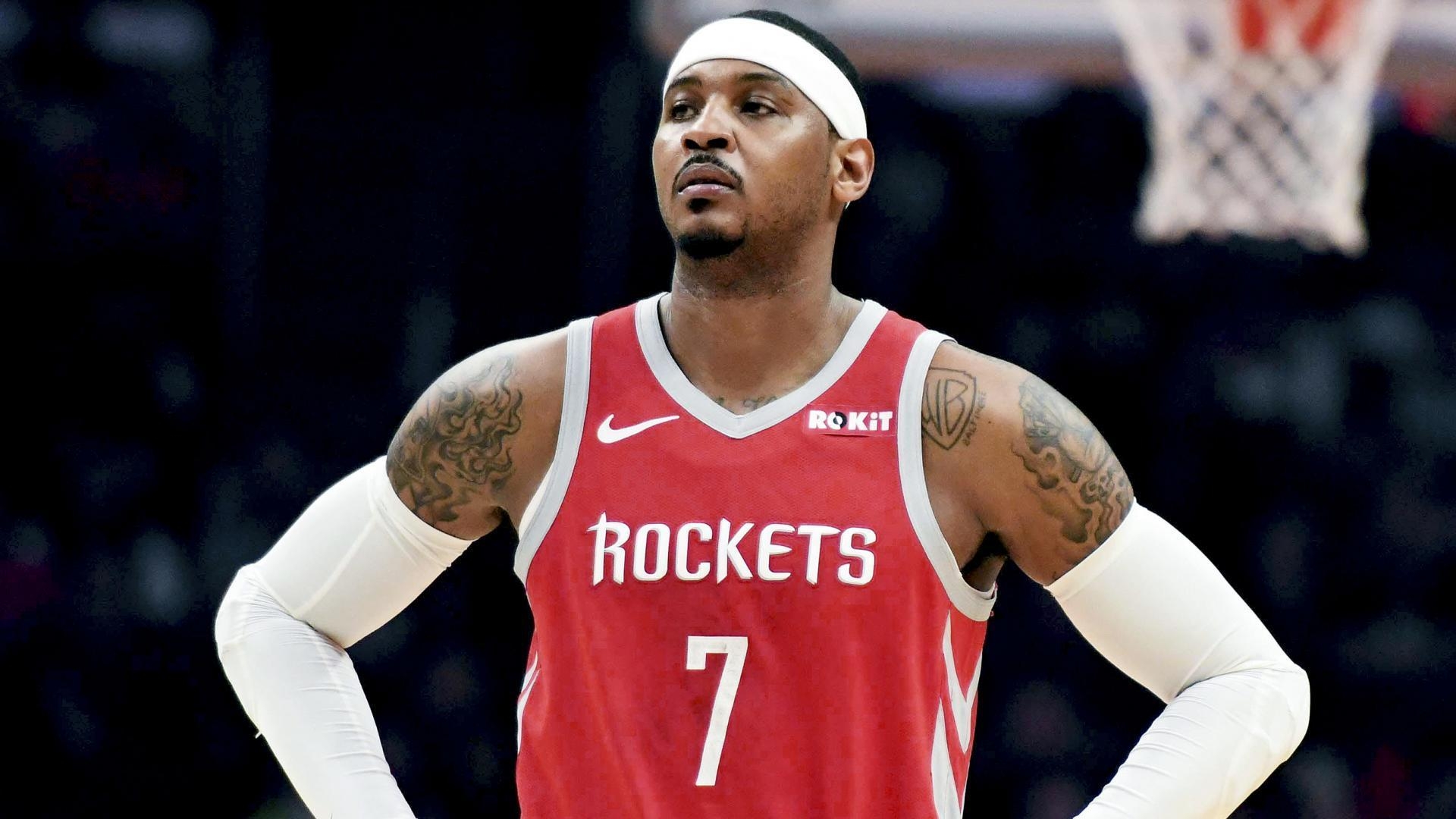 1920x1080 Carmelo Anthony, Houston Rockets to part ways, Desktop