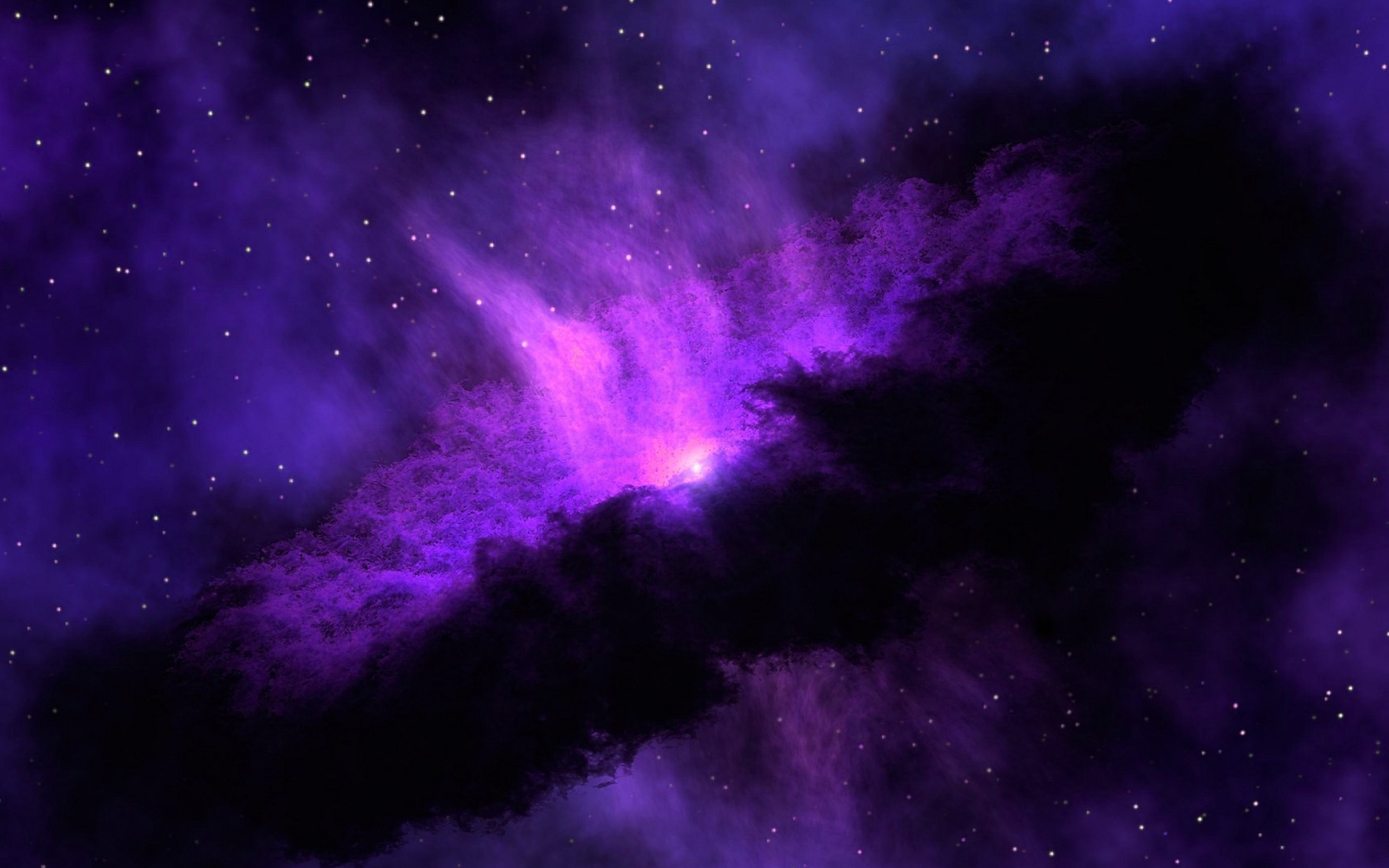 3840x2400 Space Blue Purple Nebula Star Awesome Wallpaper, Desktop