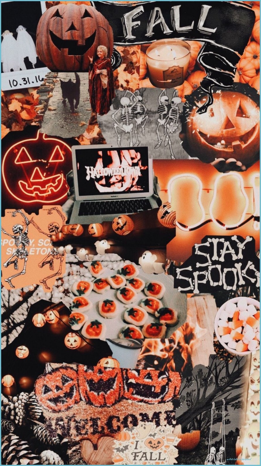 900x1590 Halloween Aesthetic Girl Wallpaper Free Halloween Aesthetic Halloween Background, Phone