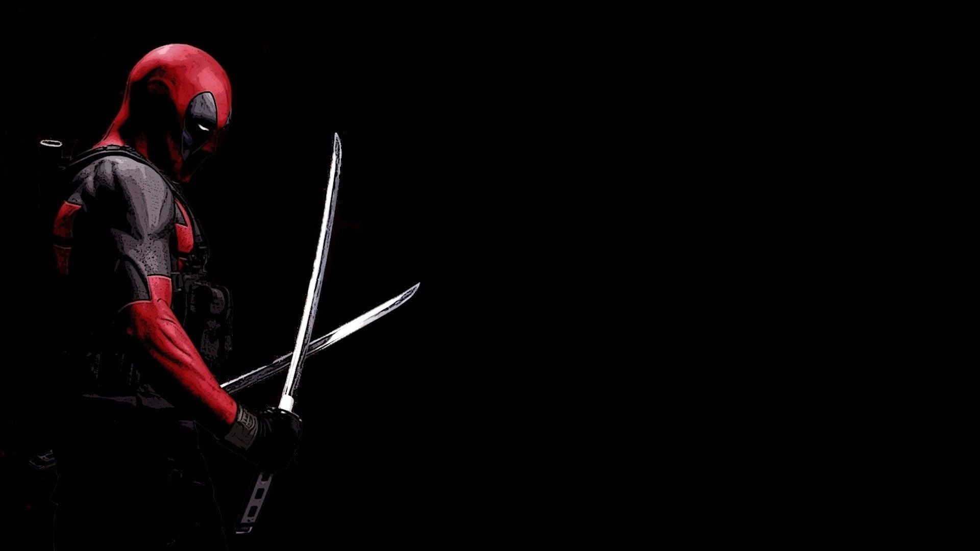 1920x1080 Black Deadpool Wallpaper, Desktop