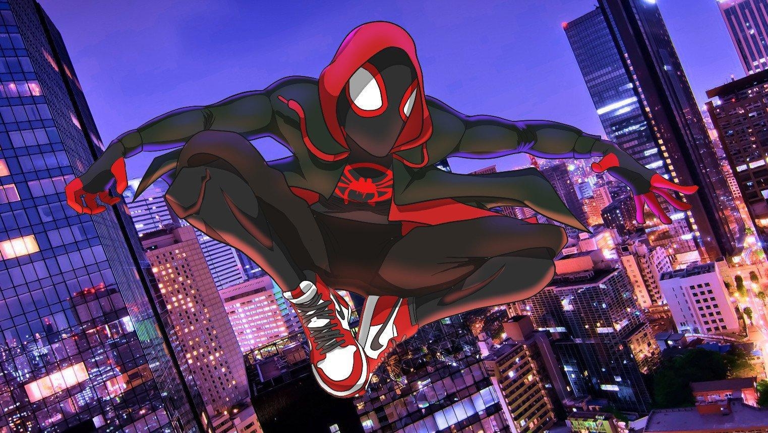 1530x860 Spider Man Into The Spider Verse Miles Morales Wallpaper, Desktop