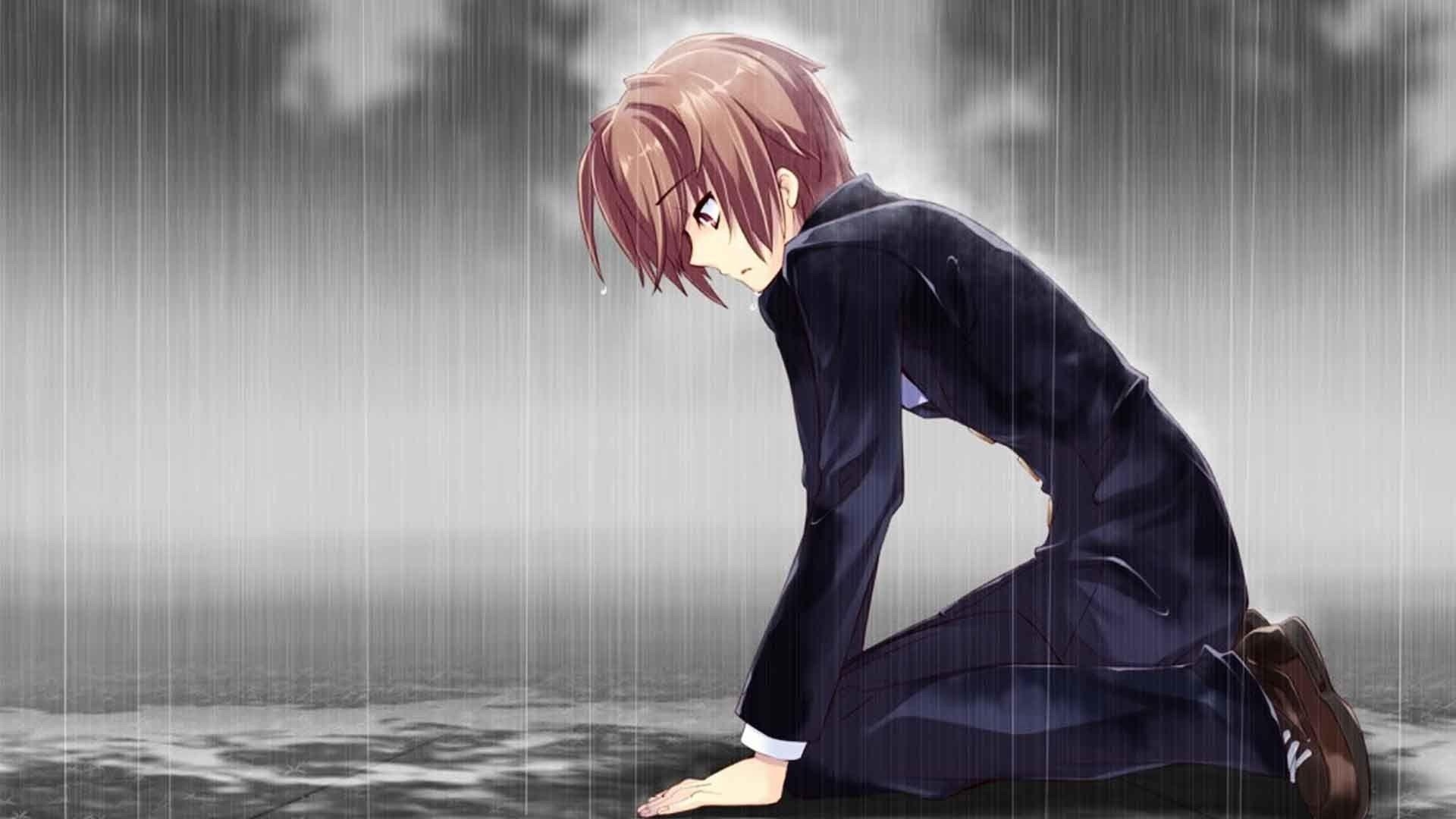 1920x1080 Sad Anime Boy Wallpaper background picture, Desktop