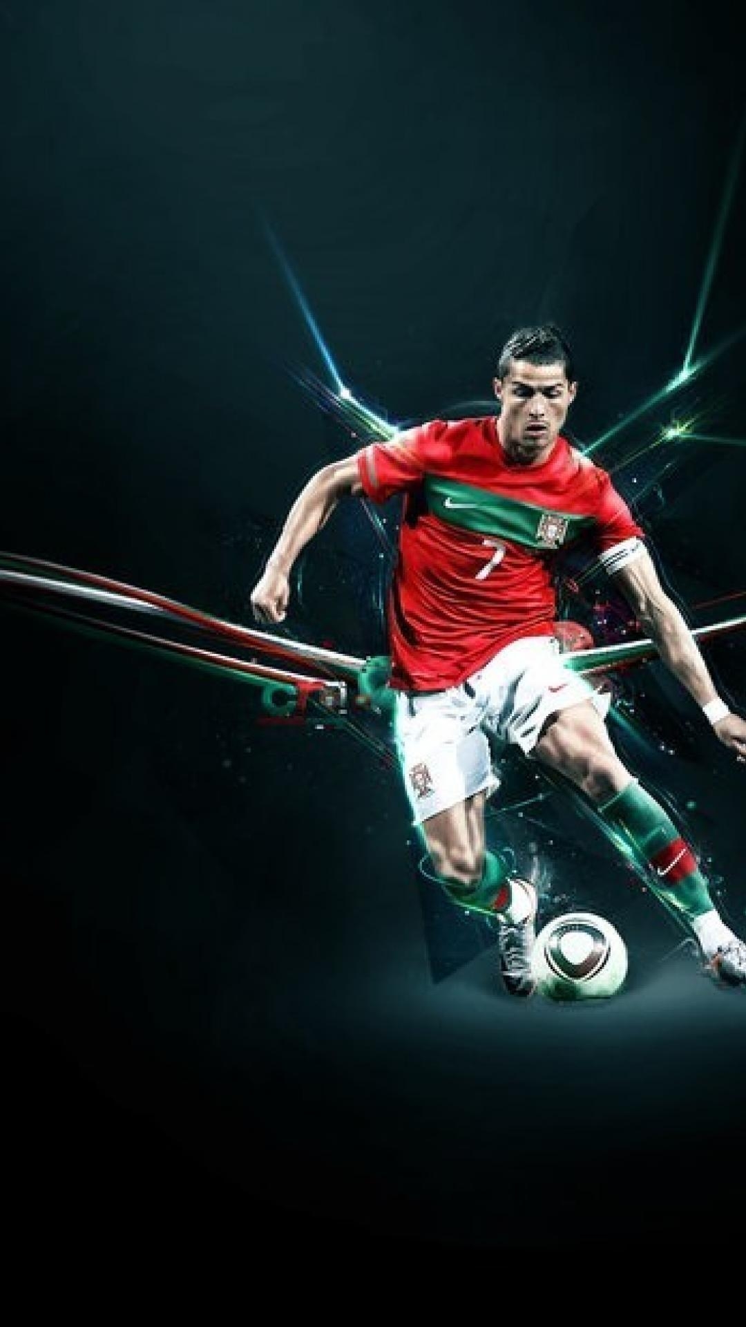 1080x1920 Ronaldo Galaxy Wallpaper, Phone
