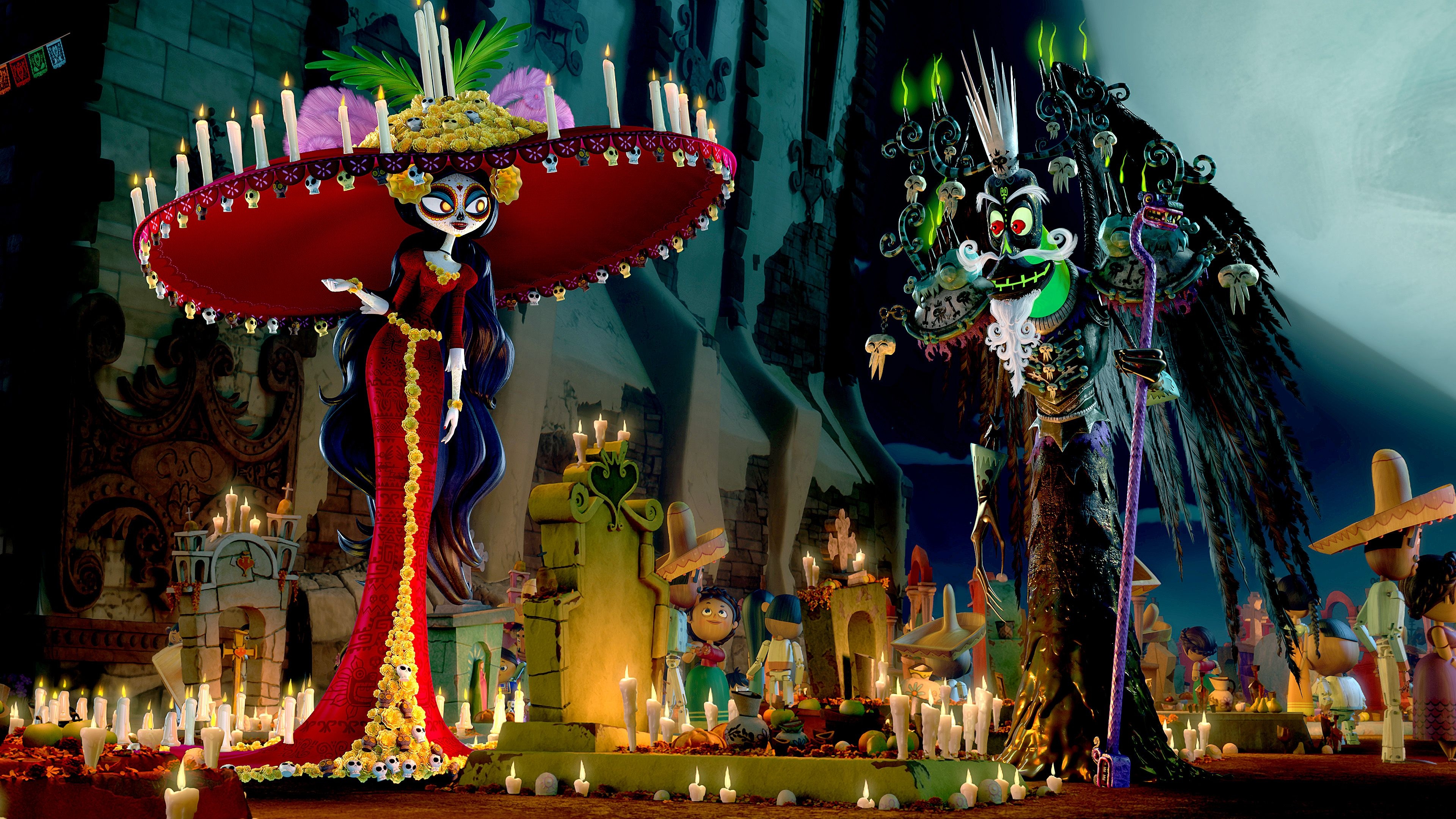 3840x2160 La Muerte (The Book of Life) HD Wallpaper, Desktop