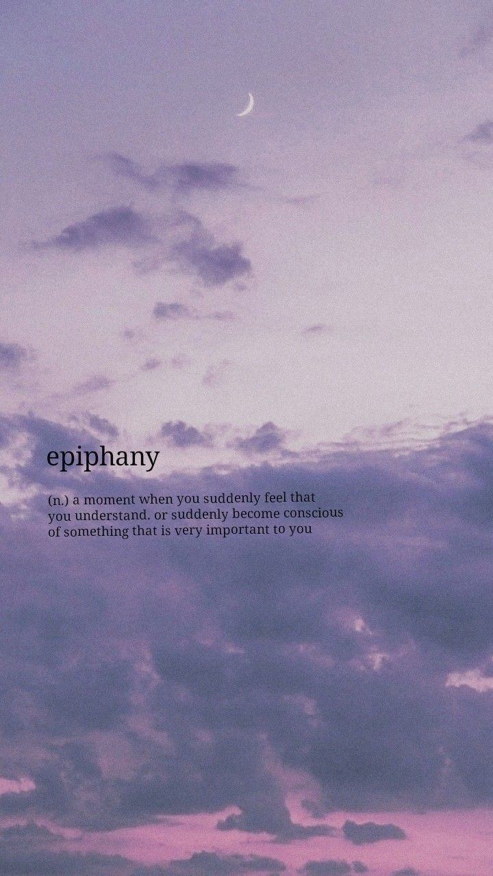 720x1280 epiphany #wallpaper #meaning word definition. Weird words, Phone