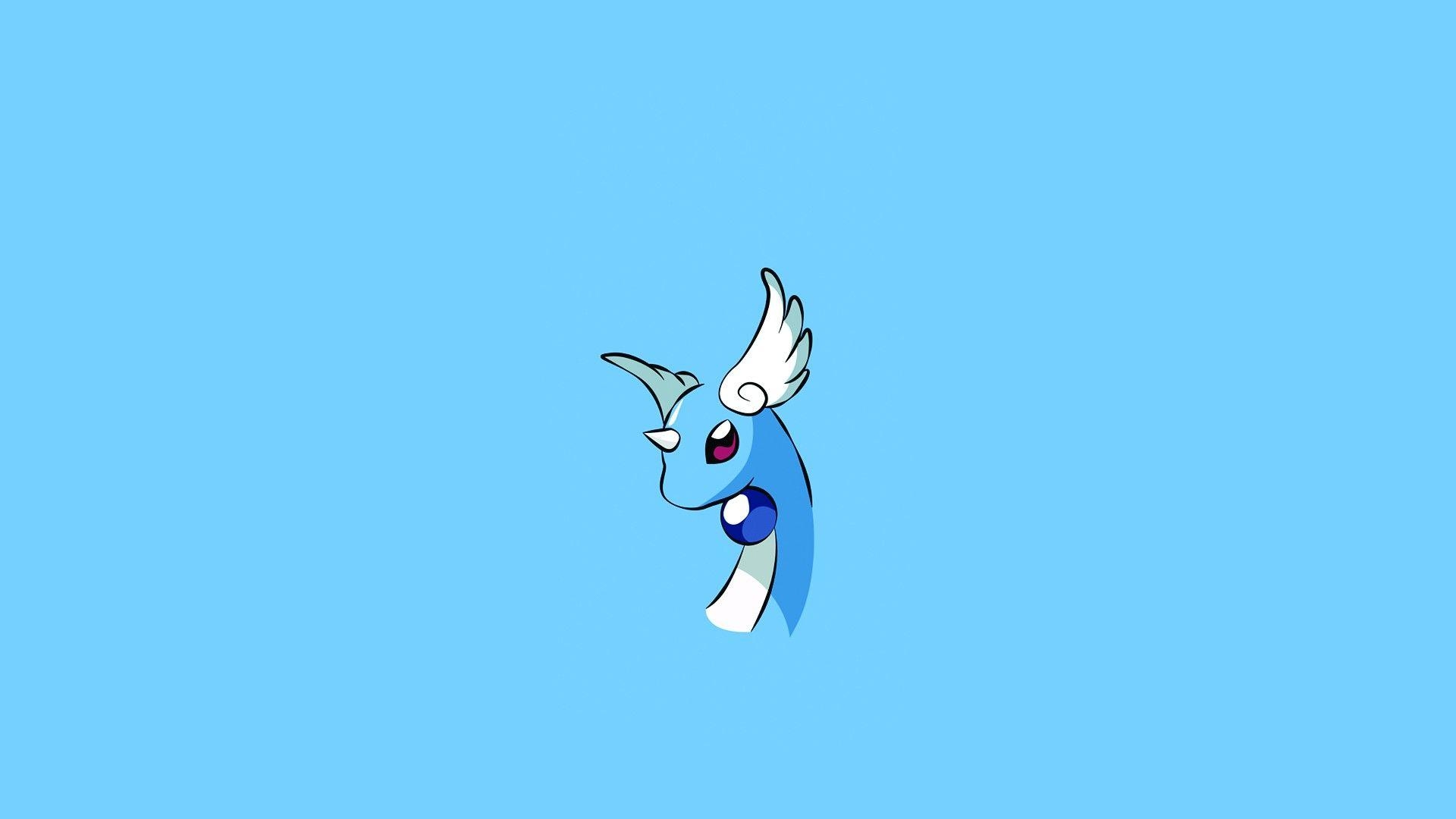 1920x1080 Wallpaper, illustration, cartoon, Pok mon, Dragonair, bird, wing, Desktop