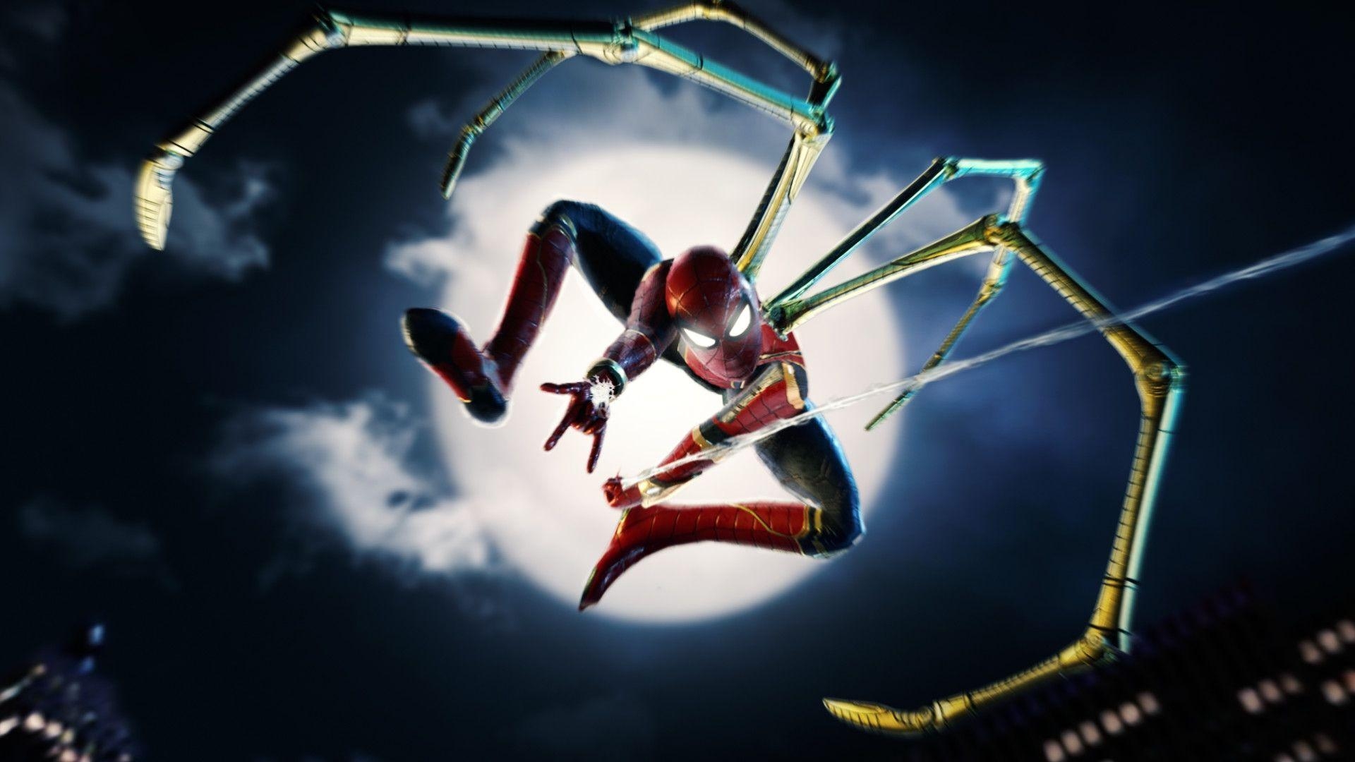 1920x1080 Download  Iron Spider Wallpaper for Widescreen, Desktop