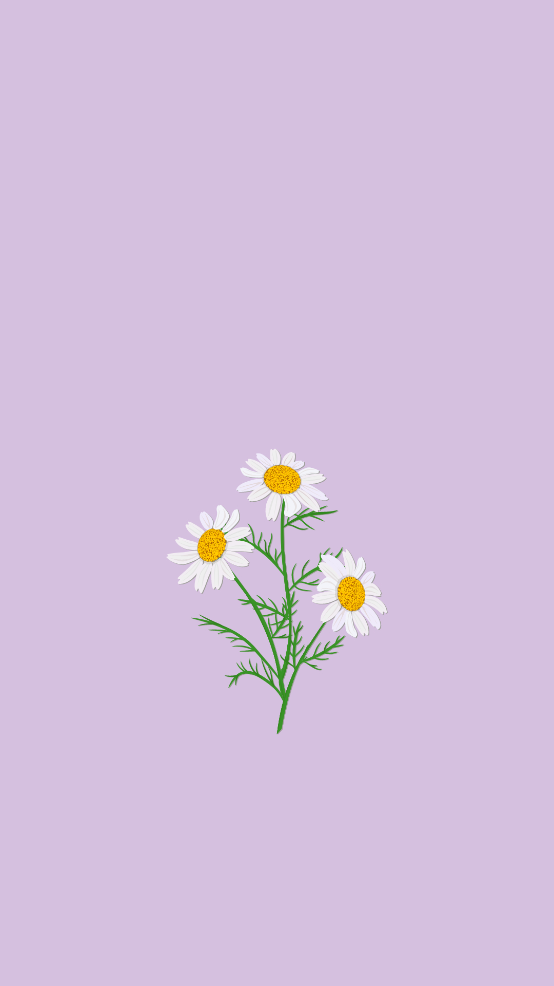 1080x1920 Free Aesthetic Phone Wallpaper for Spring Violet Journal, Phone