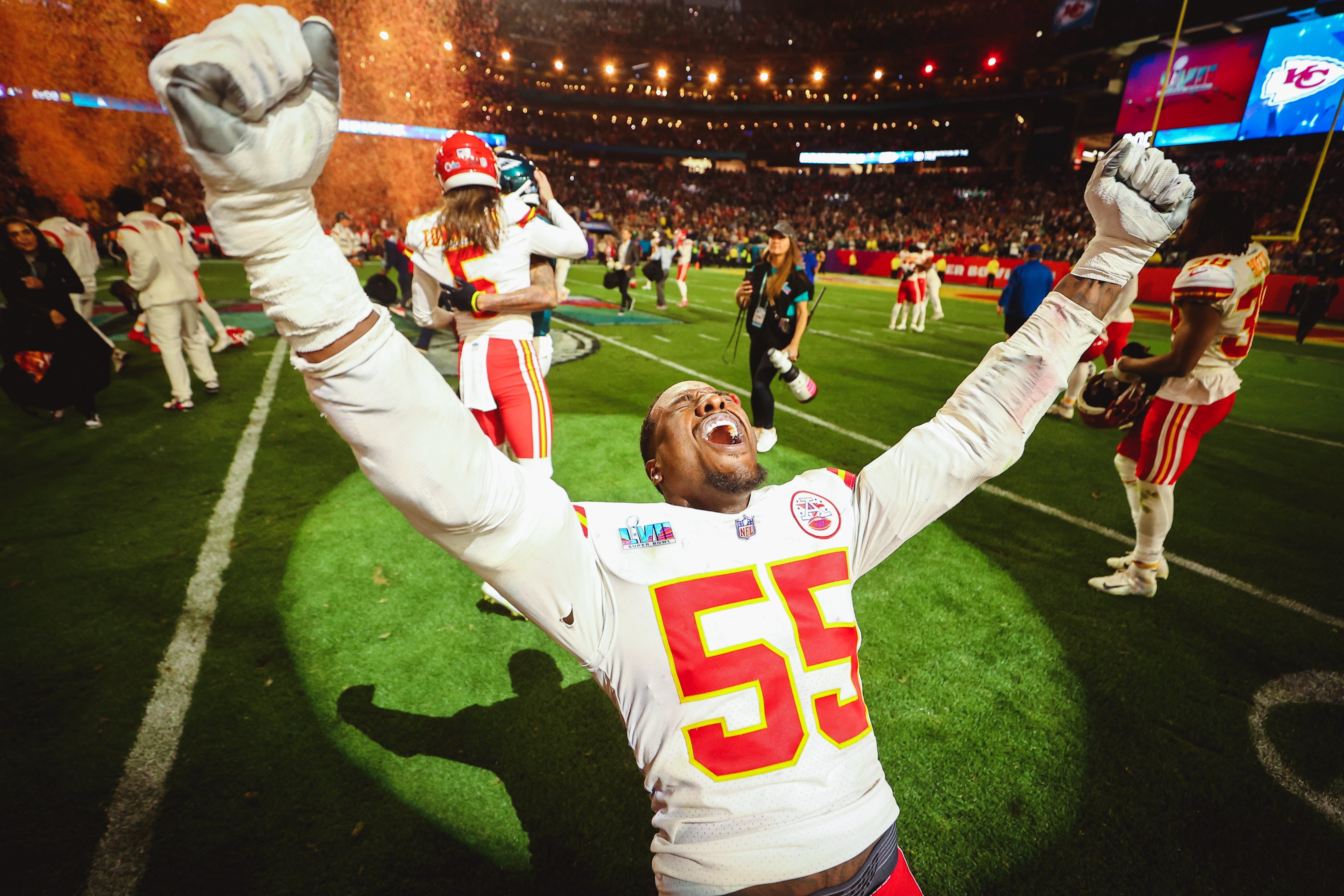 4100x2740 Kansas City Chiefs Super Bowl LVII Champions wallpaper, Desktop