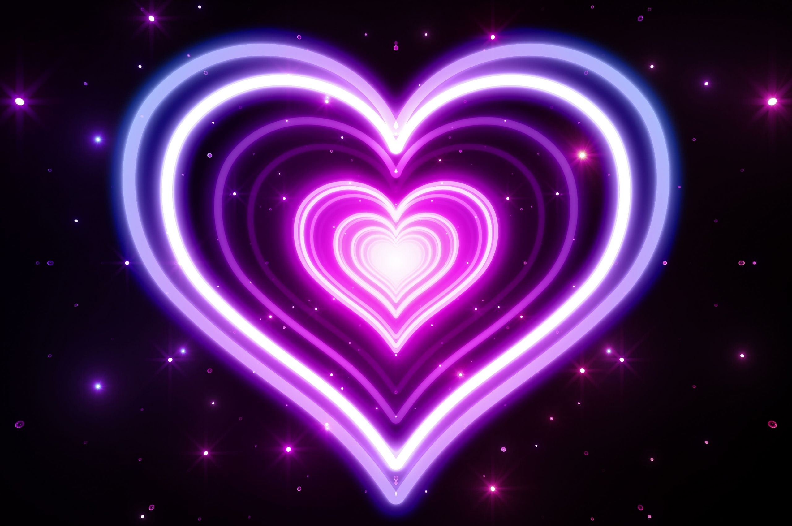 2560x1700 Free download Purple Neon Heart Abstract 4k Ultra HD Wallpaper Background [4096x2304] for your Desktop, Mobile & Tablet. Explore Neon Hearts Wallpaper. Neon Hearts Wallpaper, Neon Background, Neon Wallpaper, Desktop