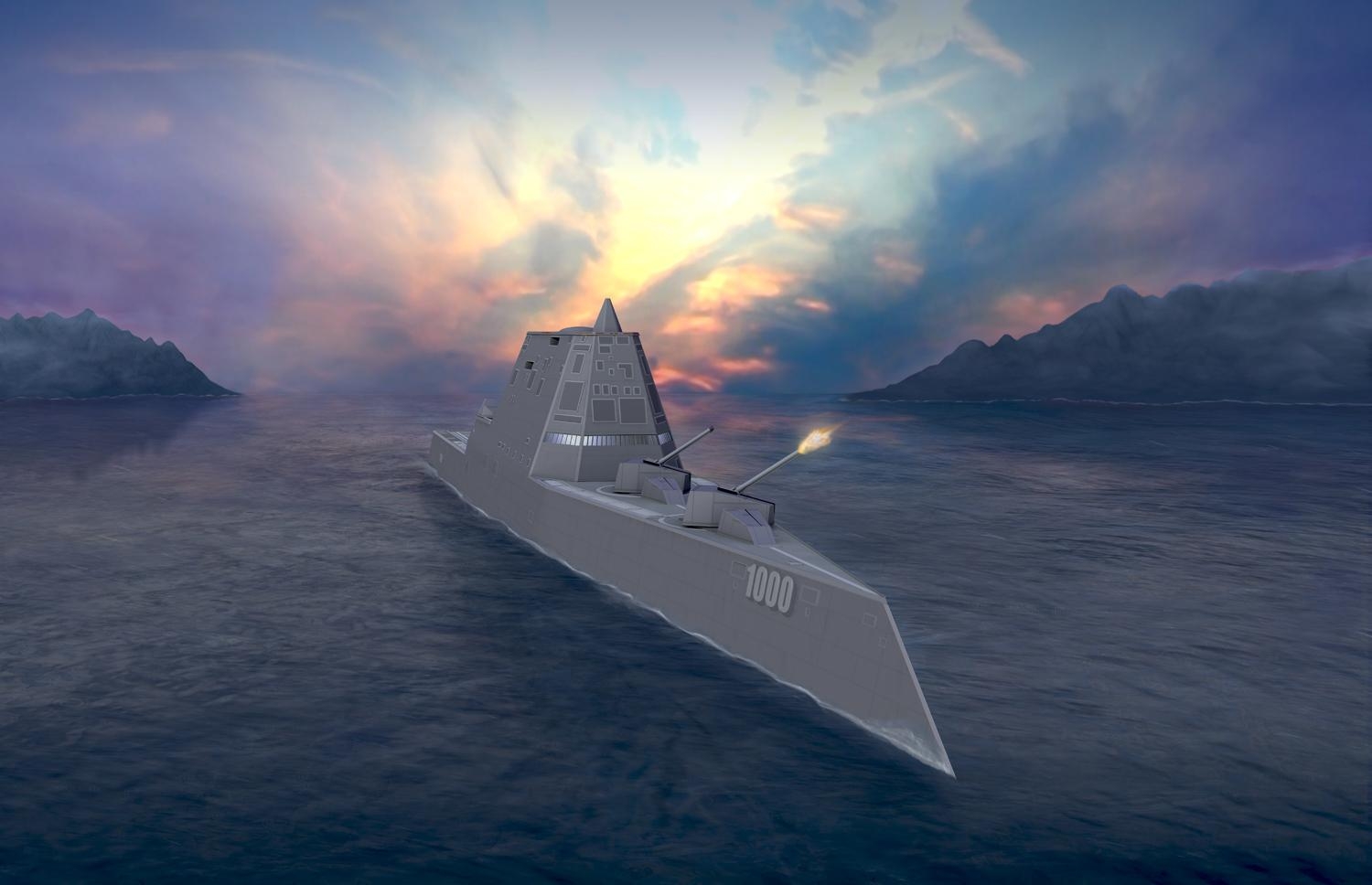 1500x970 Photos DDG 1000 Zumwalt Ships Army, Desktop