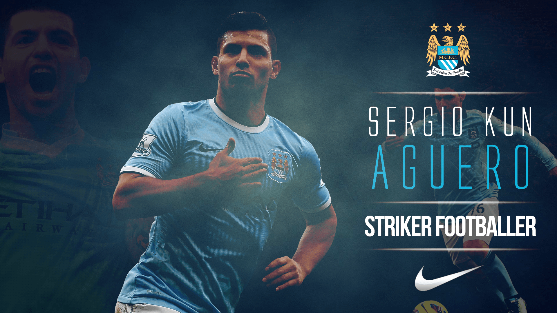 1920x1080 Sergio Kun Aguero, Desktop