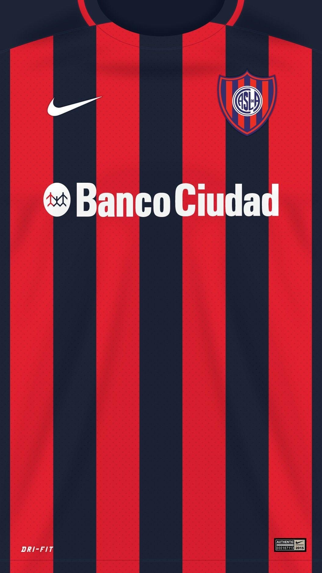 1060x1880 San Lorenzo 15 16 Kit Home. Wallpaper. Soccer Kits, Phone