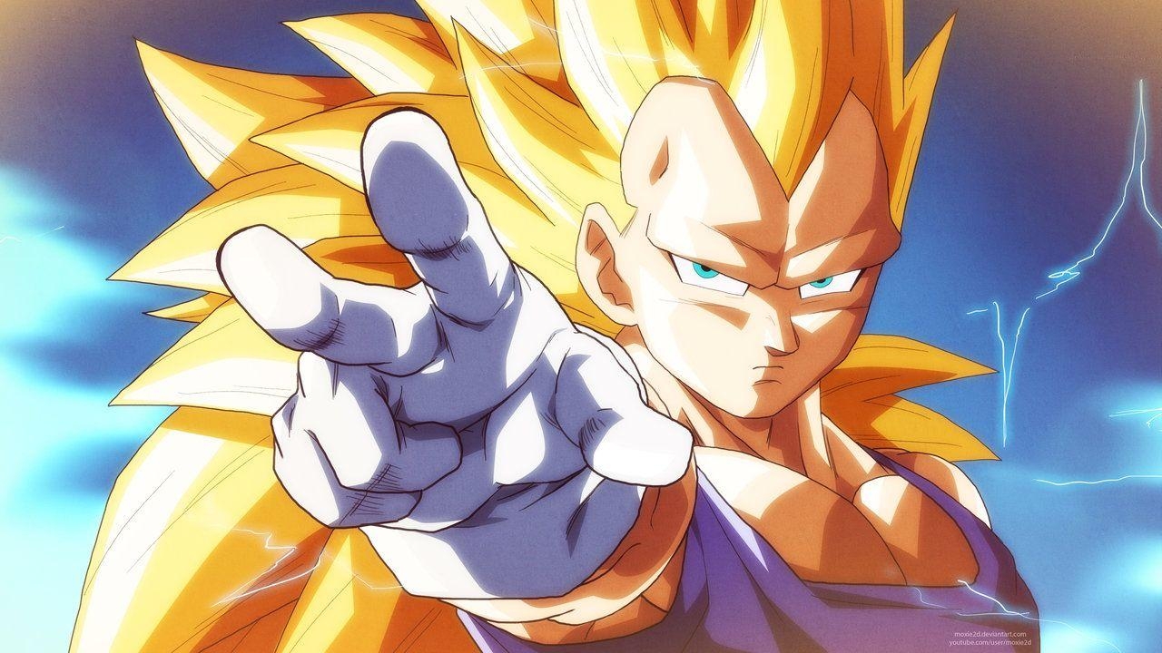 1280x720 Dbz Vegeta SSJ3, Desktop