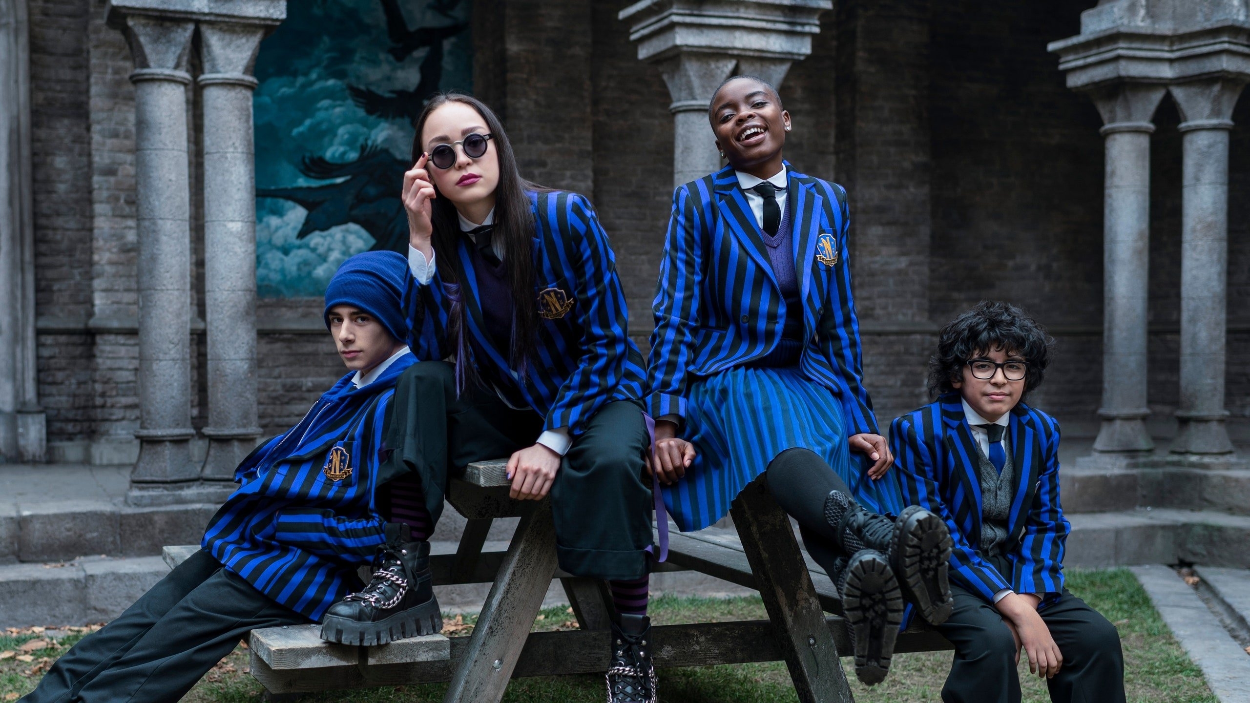 2560x1440 Netflix's “Wednesday” Launches Nevermore Academy Experience Ahead of Release Date, Desktop