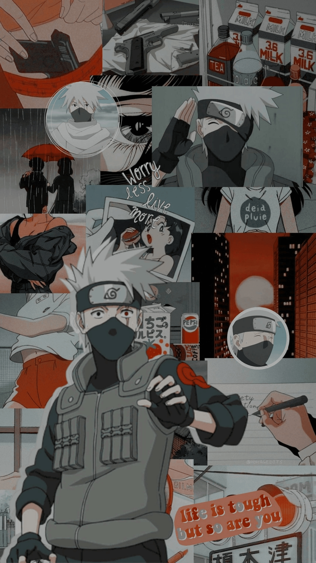 1080x1920 anime. Wallpaper naruto shippuden, Kakashi, Phone