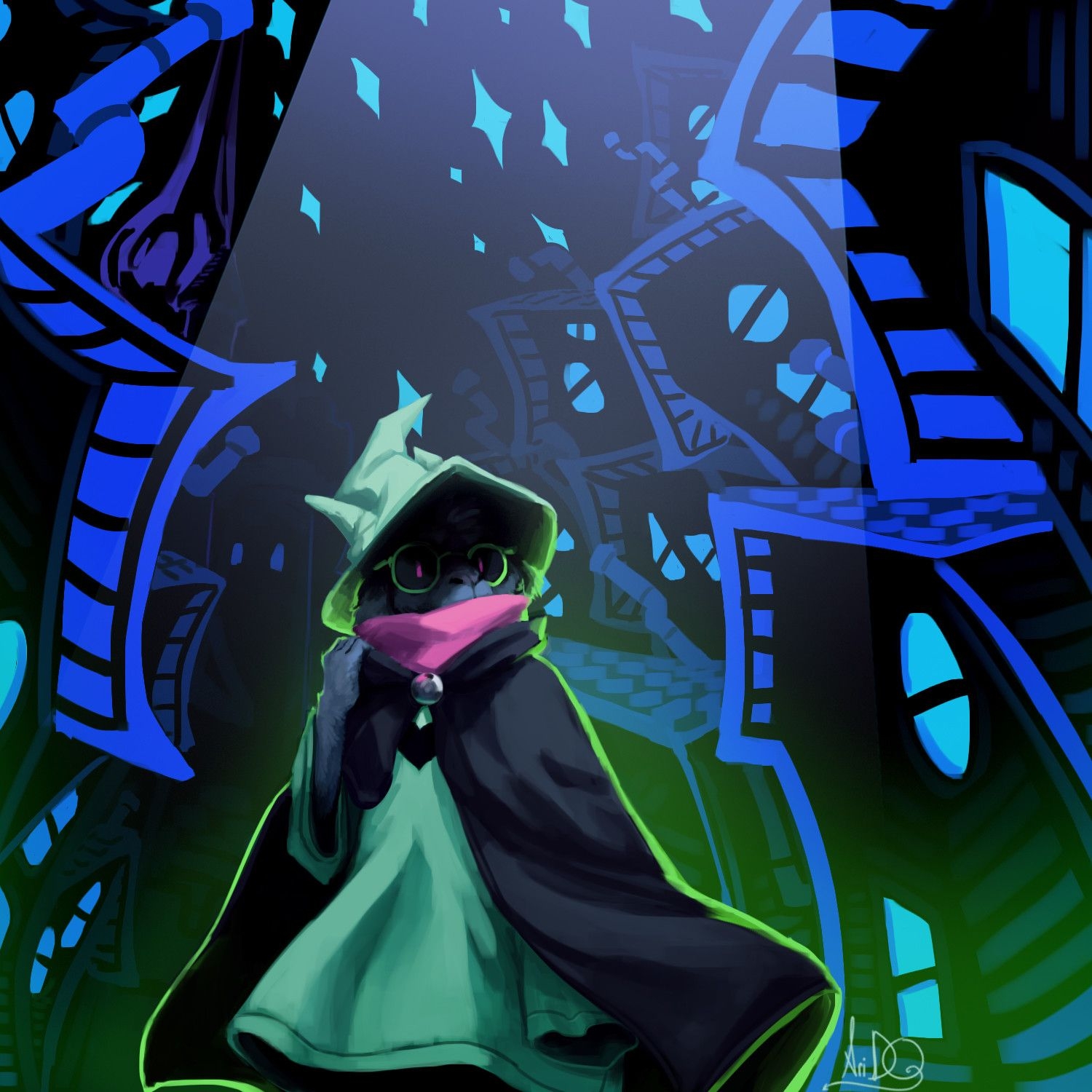 1500x1500 Ralsei Deltarune, Ari DP, Phone