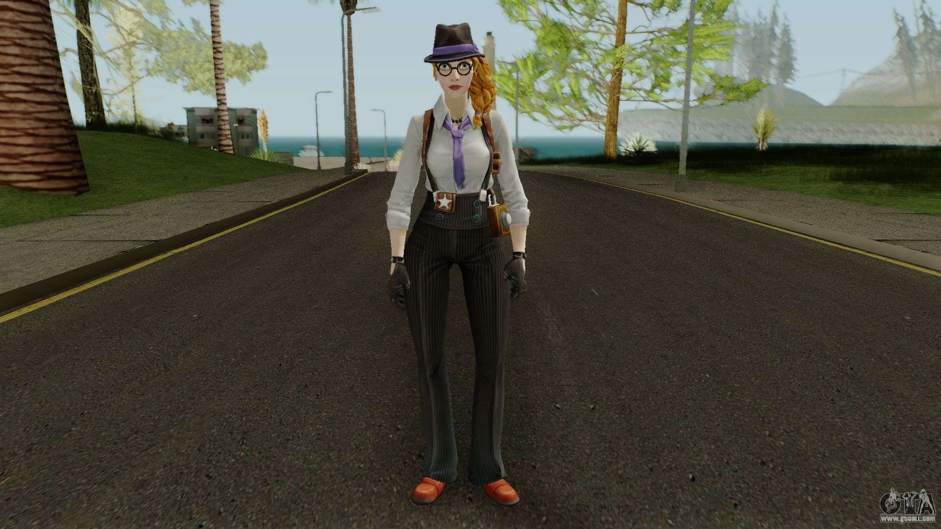 1920x1080 Fortnite: Female Gumshoe for GTA San Andreas, Desktop