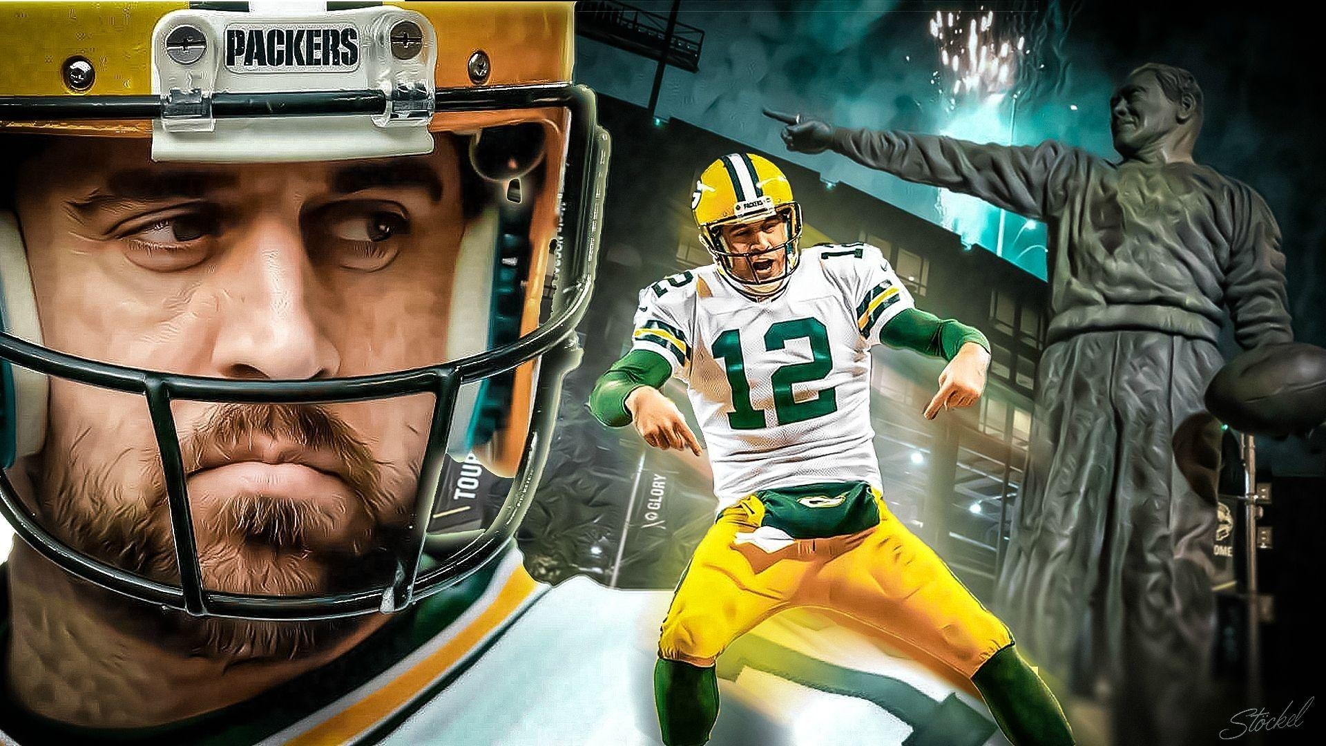 1920x1080 Aaron Rodgers wallpaperDownload free full HD background, Desktop