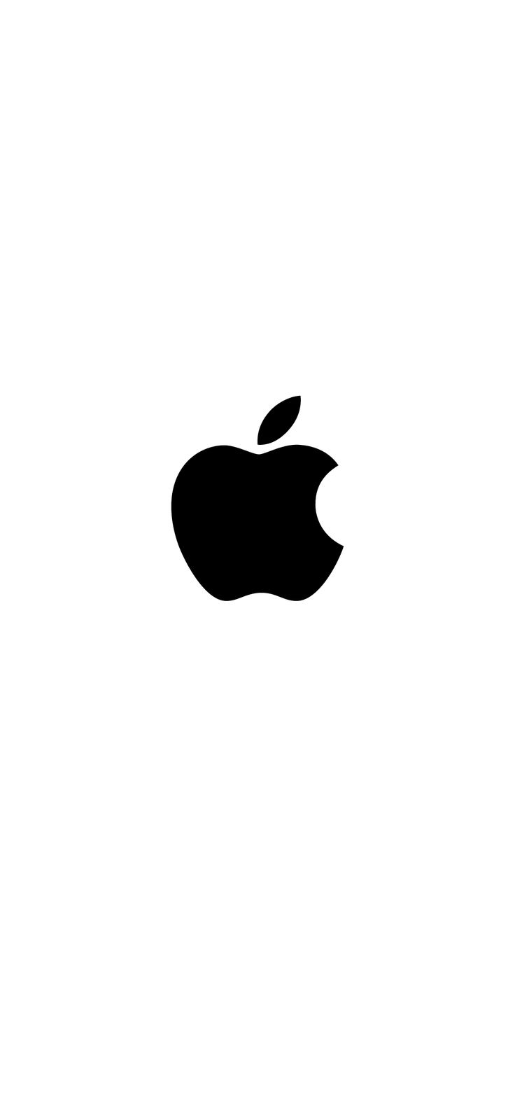 740x1600 Apple logo white and black. Apple logo white, Black apple logo, Apple iphone wallpaper hd, Phone