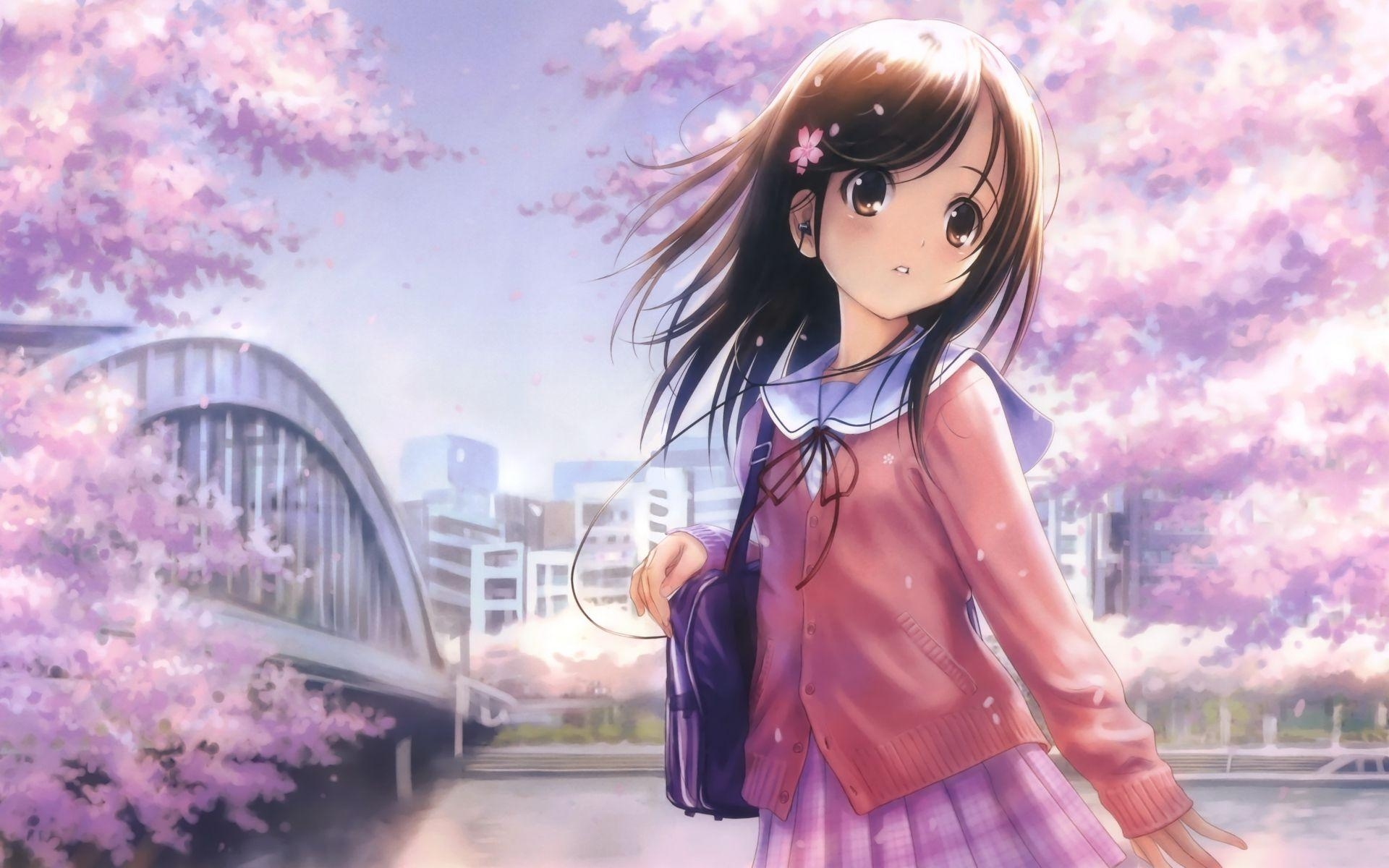 1920x1200 Pin su Cute Anime Girl HD Wallpaper, Desktop