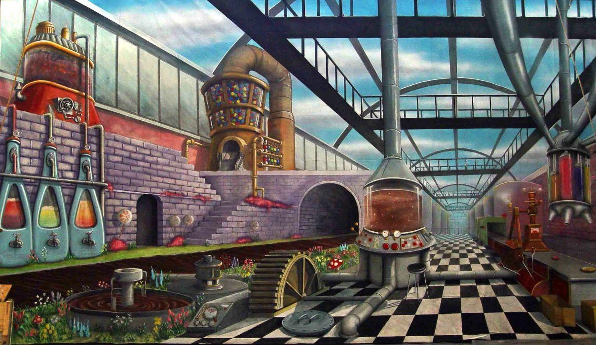 1210x700 CHARLIE CHOCOLATE FACTORY Depp Adventure Comedy Family Fantasy, Desktop