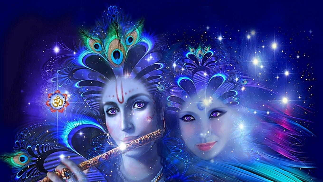 1360x770 Krishna Wallpaper for Desktop, Desktop