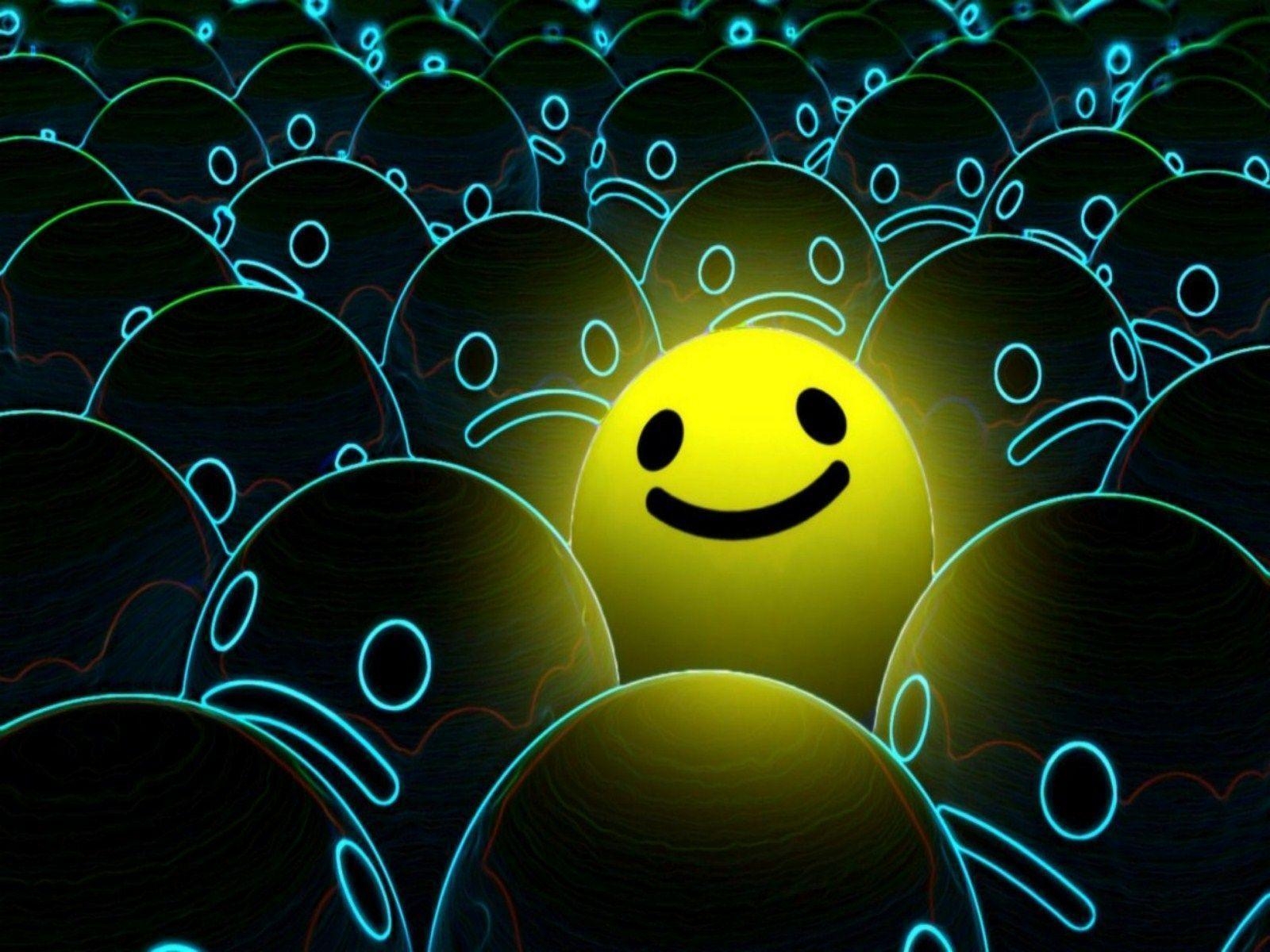 1600x1200 Happy Face Background, Desktop