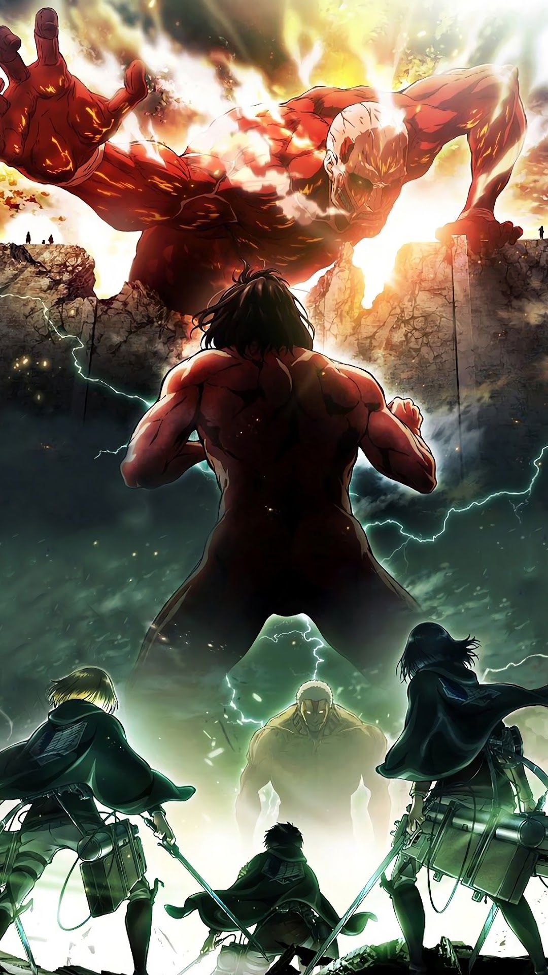 1080x1920 Attack On Titan Wallpaper, Phone