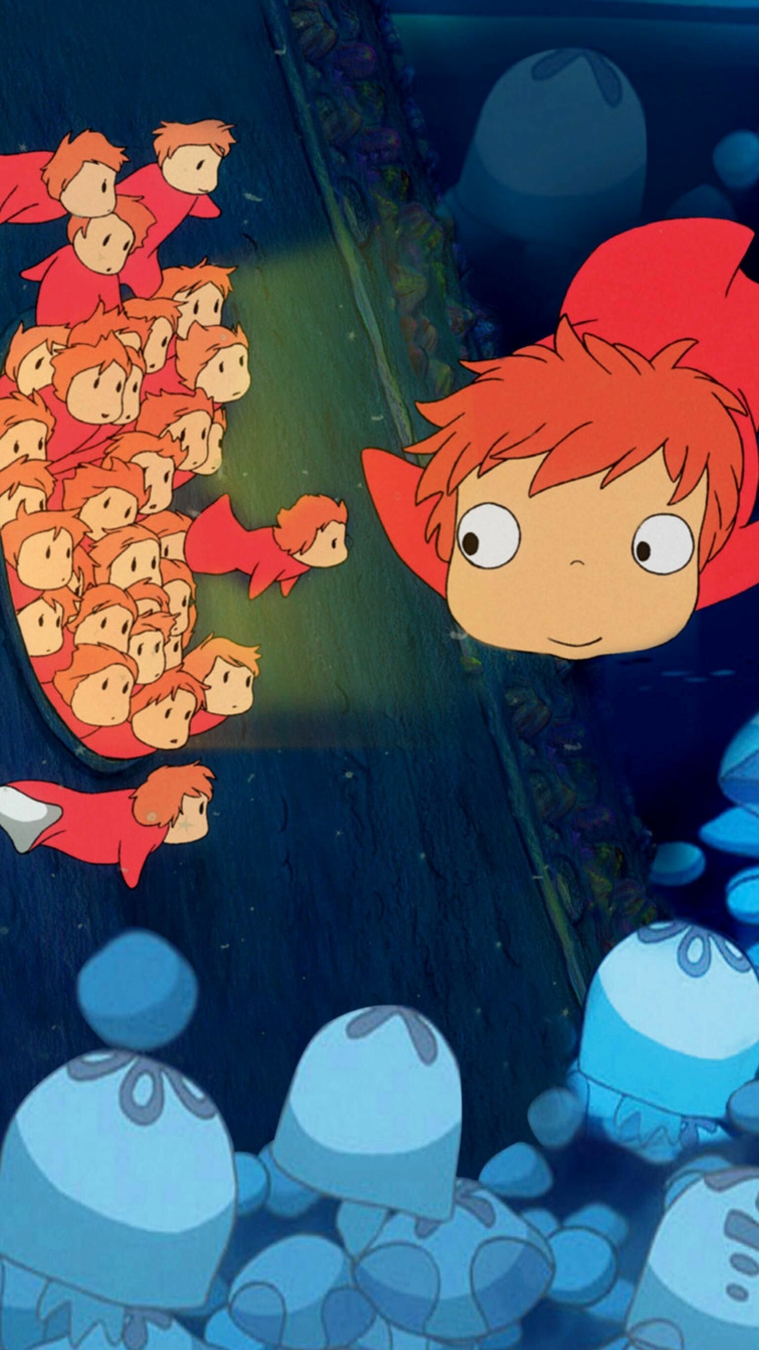 1540x2740 Ponyo Wallpaper (image inside), Phone