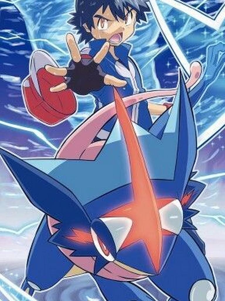 770x1030 Ash Greninja Wallpaper HD for Android, Phone