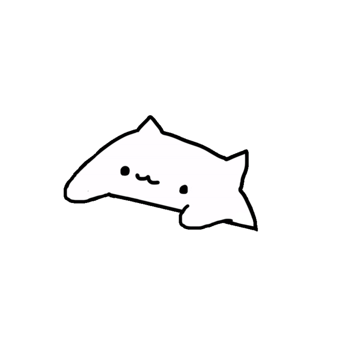 680x690 Bongo Cat wallpaper, Phone