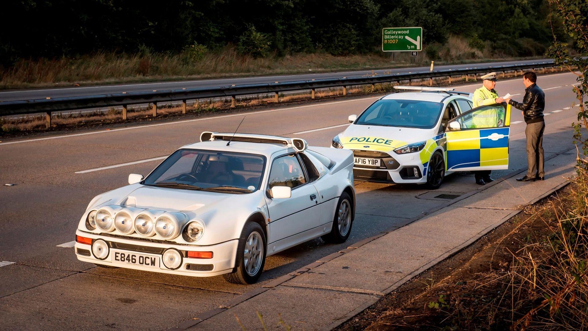 1920x1080 UK police try Focus RS, 30 years after RS200, Desktop