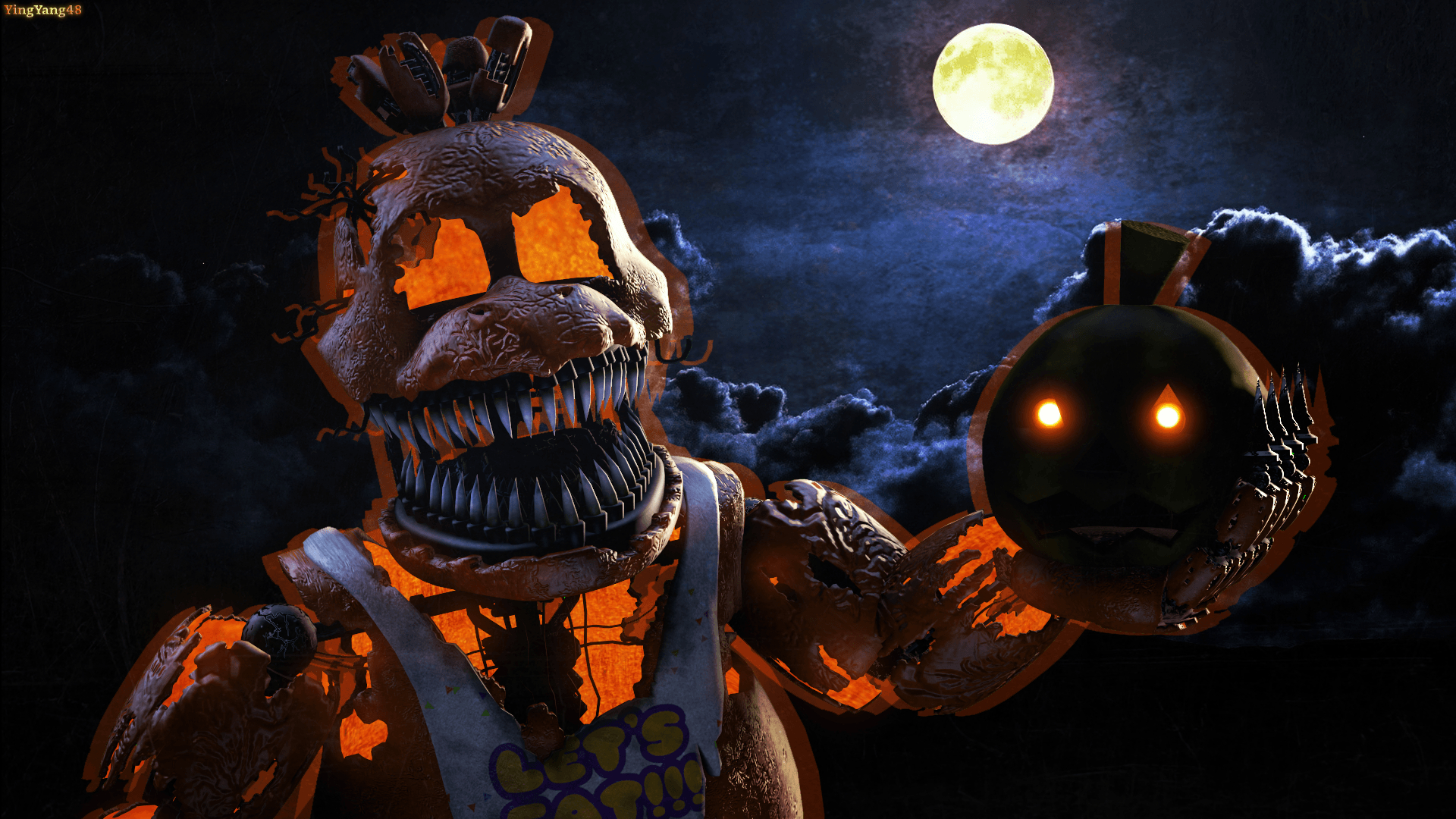 1920x1080 Five Nights at Freddy's 4 HD Wallpaper. Background Image, Desktop