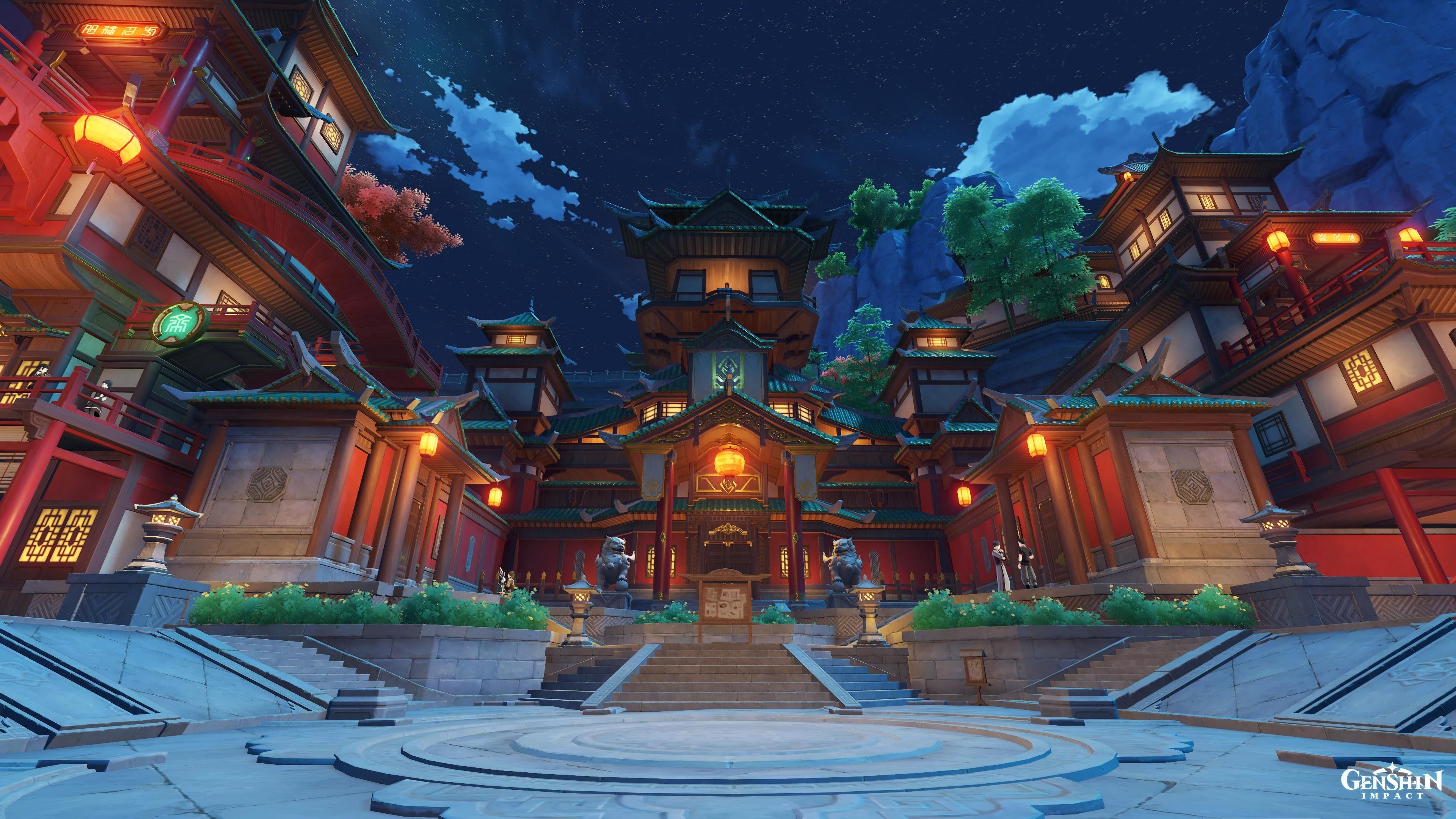 3840x2160 This game looks amazing on 4k. (Liyue harbor), Genshin_Impact, Desktop