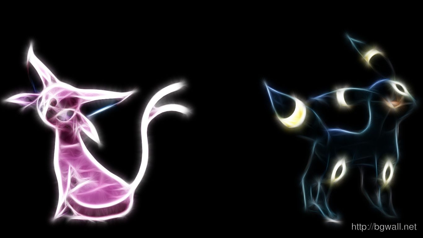 1370x770 Umbreon And Espeon HD Wallpaper By Goddessofmayhem, Desktop