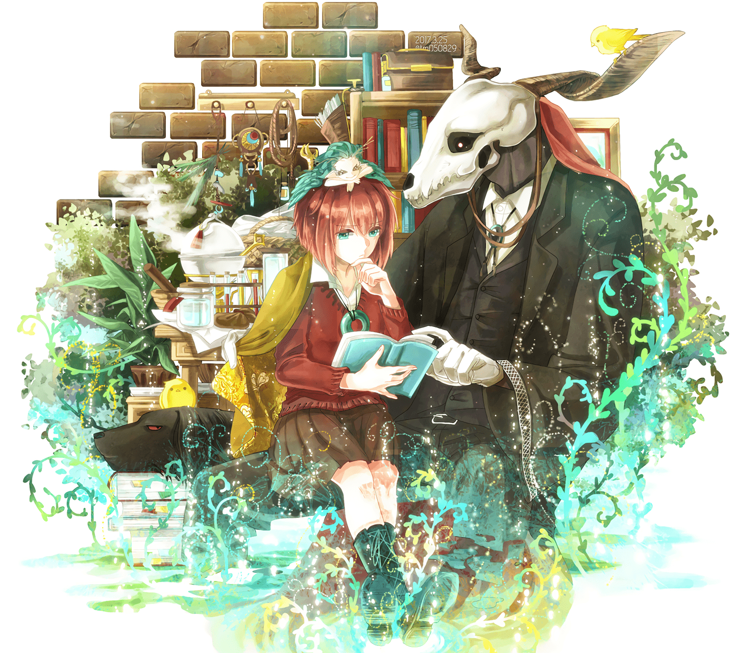 1440x1280 Anime The Ancient Magus' Bride () Wallpaper, Desktop