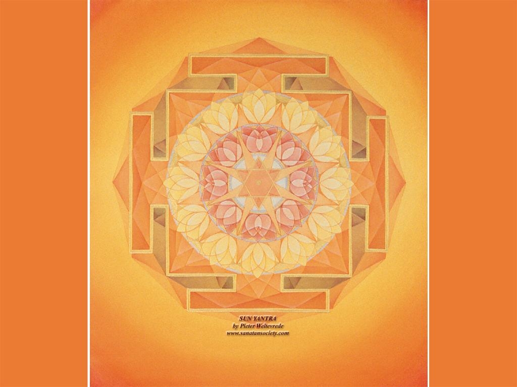 1030x770 Mandala Madness: Sun Yantra Wallpaper, Desktop