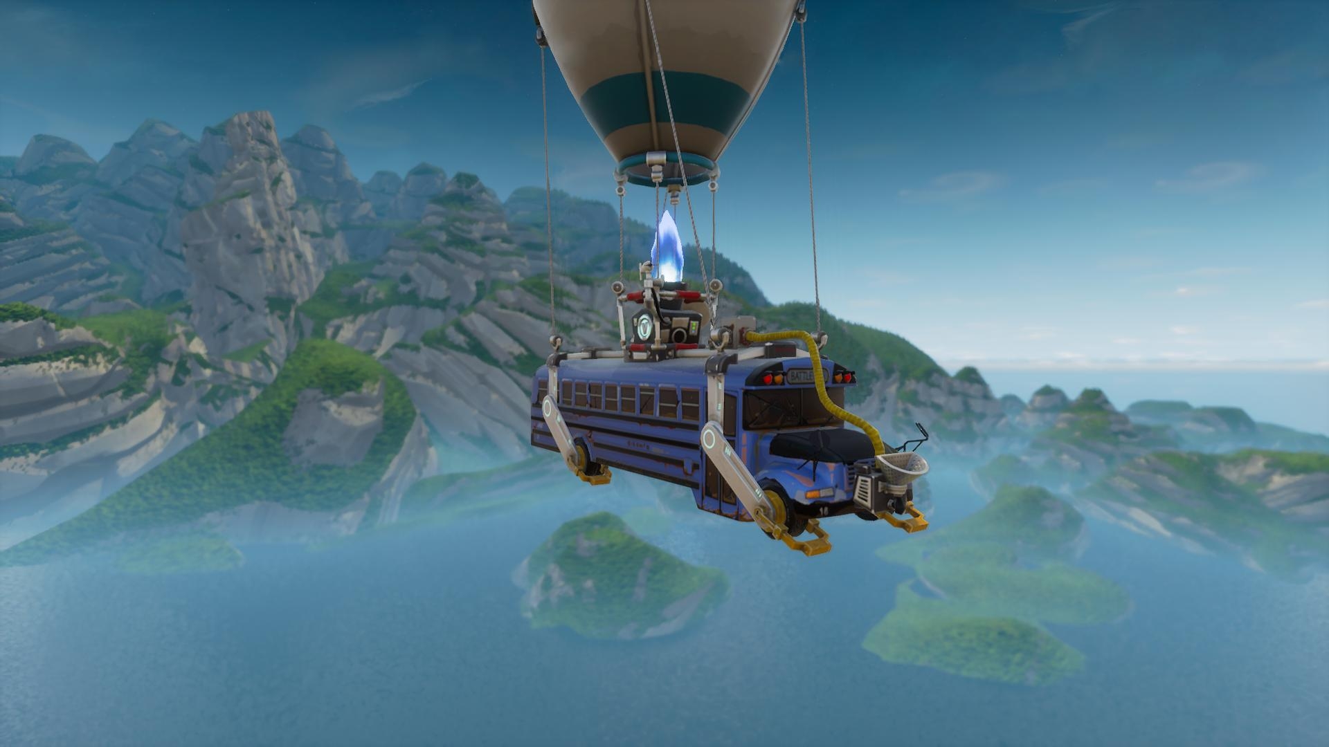 1920x1080 Fortnite Battle Bus Wallpaper 62254  px, Desktop