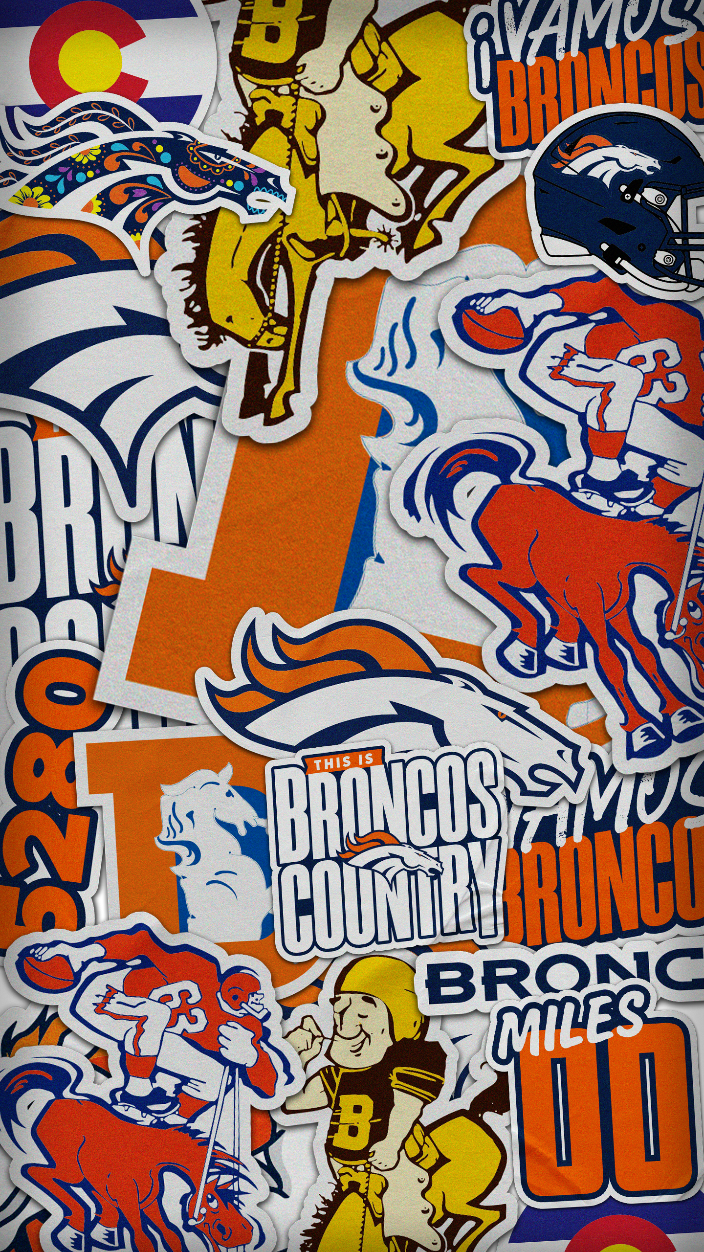 1440x2560 Denver Broncos, Phone