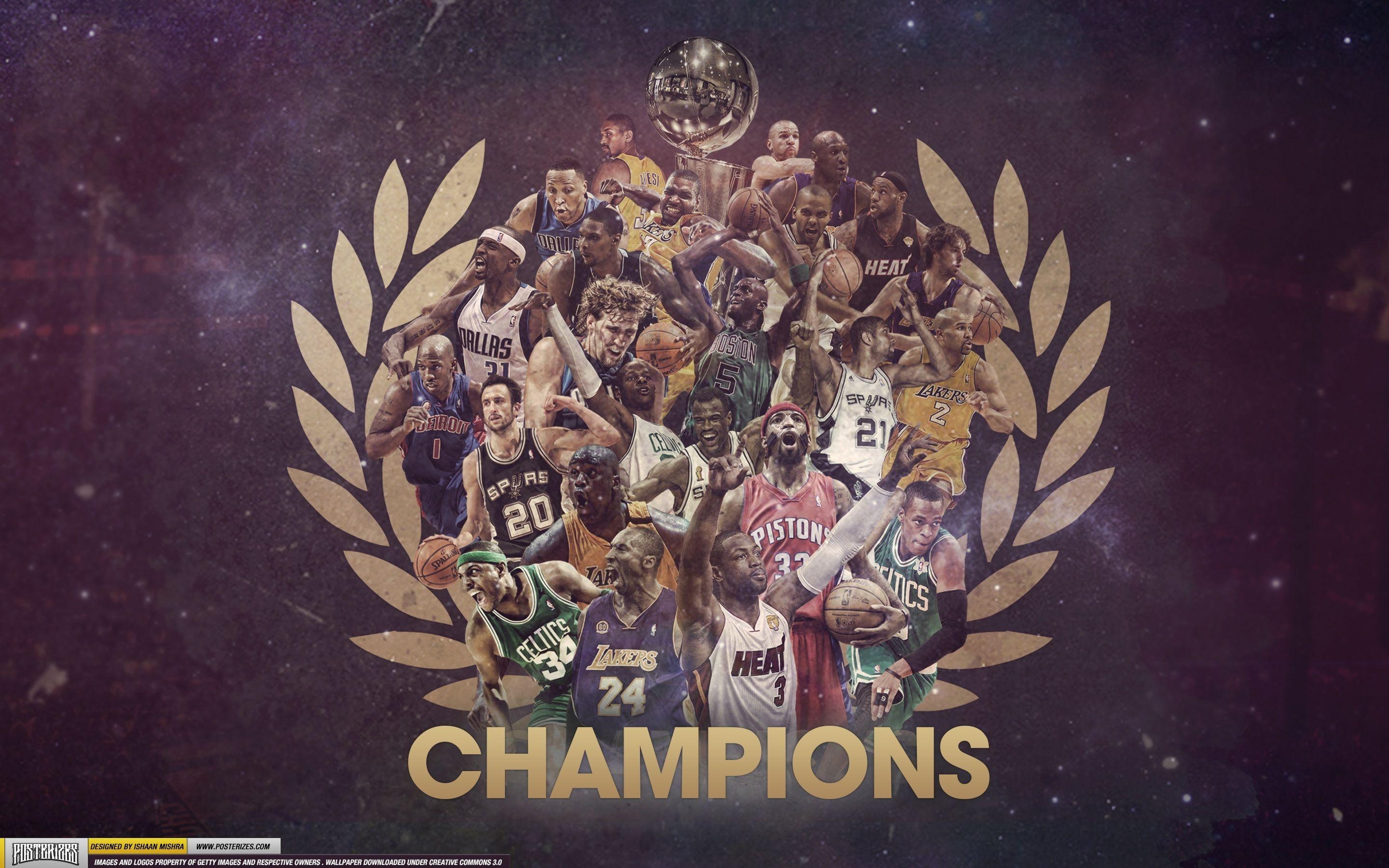 2880x1800 NBA Champions 1999 2012 (WALLPAPER), Desktop