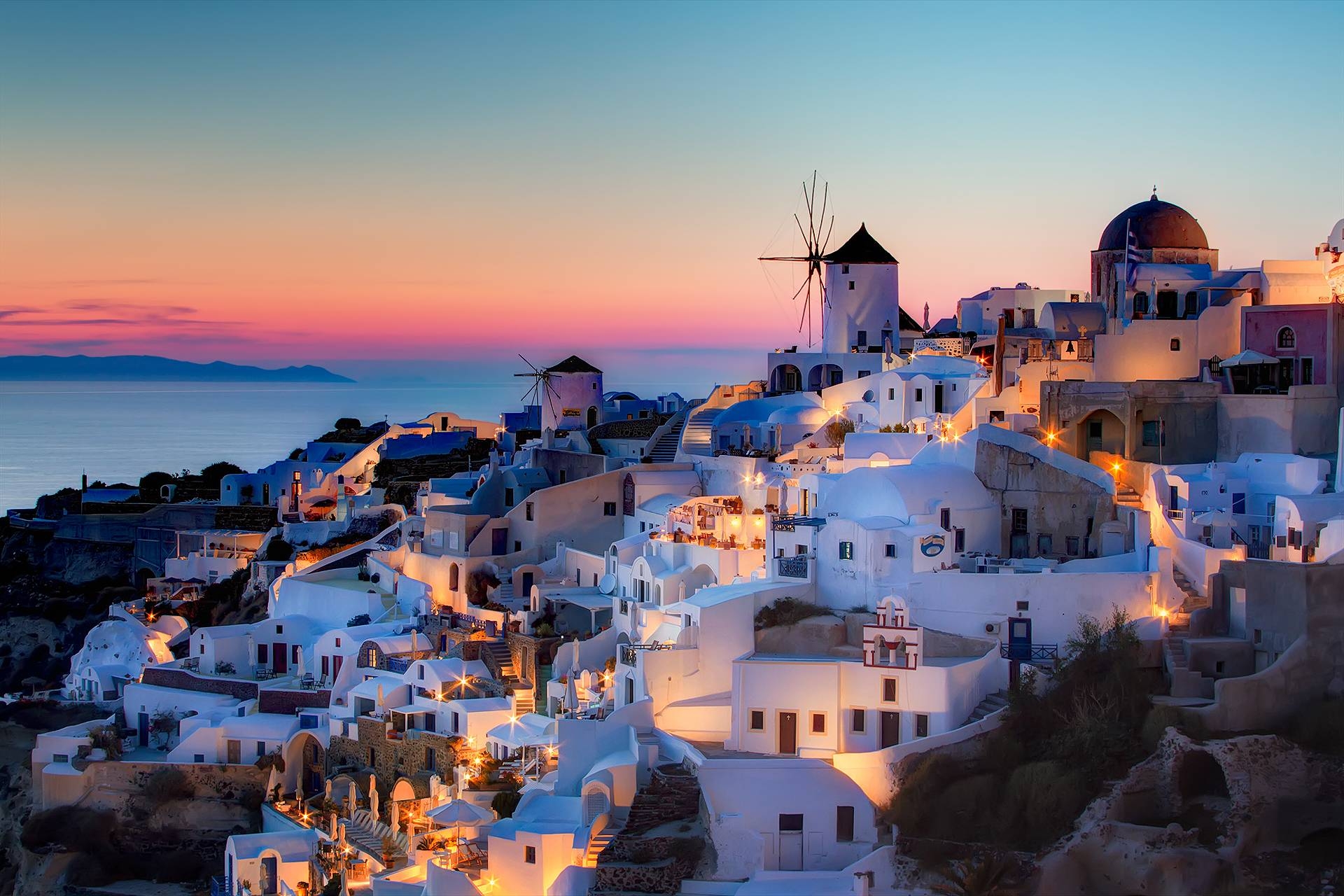 1920x1280 Santorini HD Wallpaper. TanukinoSippo, Desktop