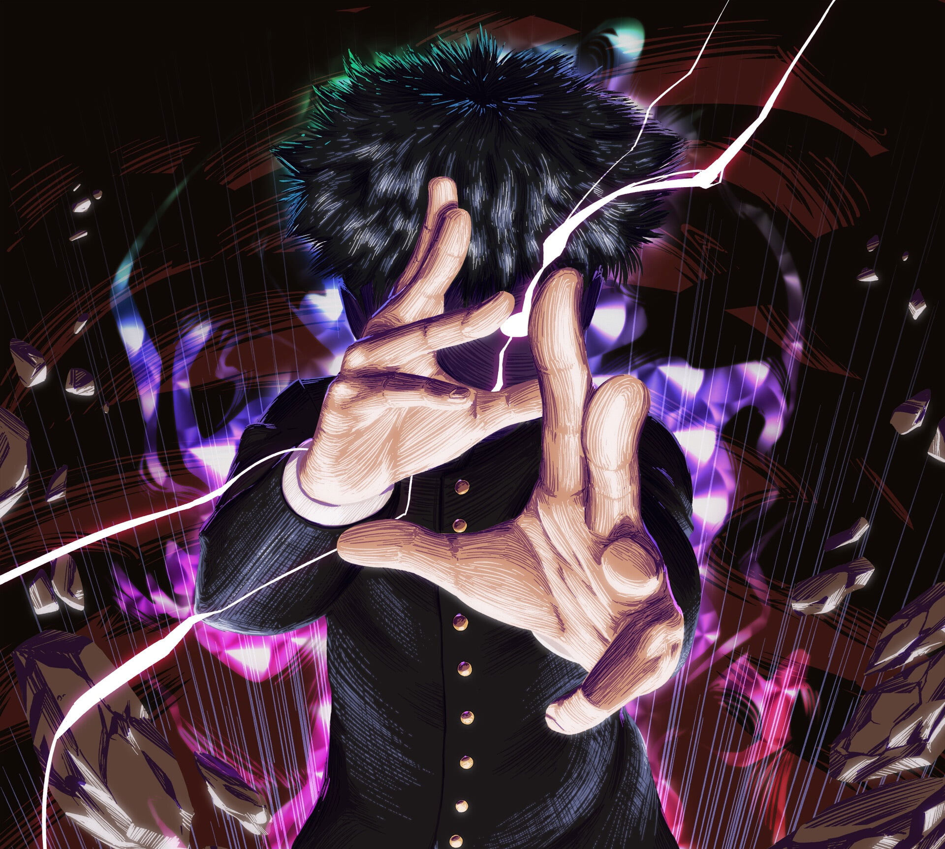 1920x1730 Wallpaper Anime, Mob Psycho Shigeo Kageyama, Desktop