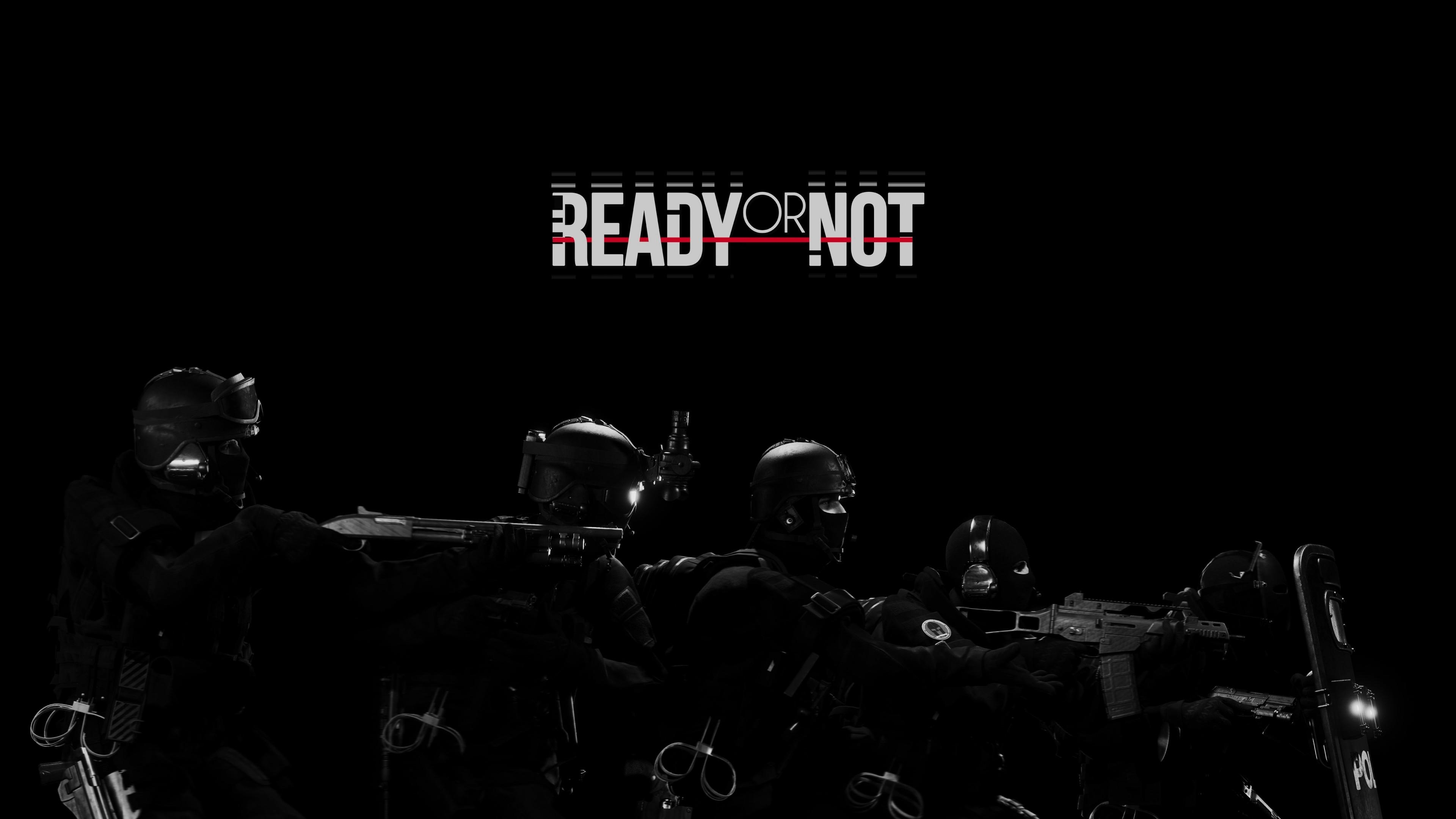 3840x2160 Wallpaper Ready Or Not, tactical FPS, best games, Games, Desktop