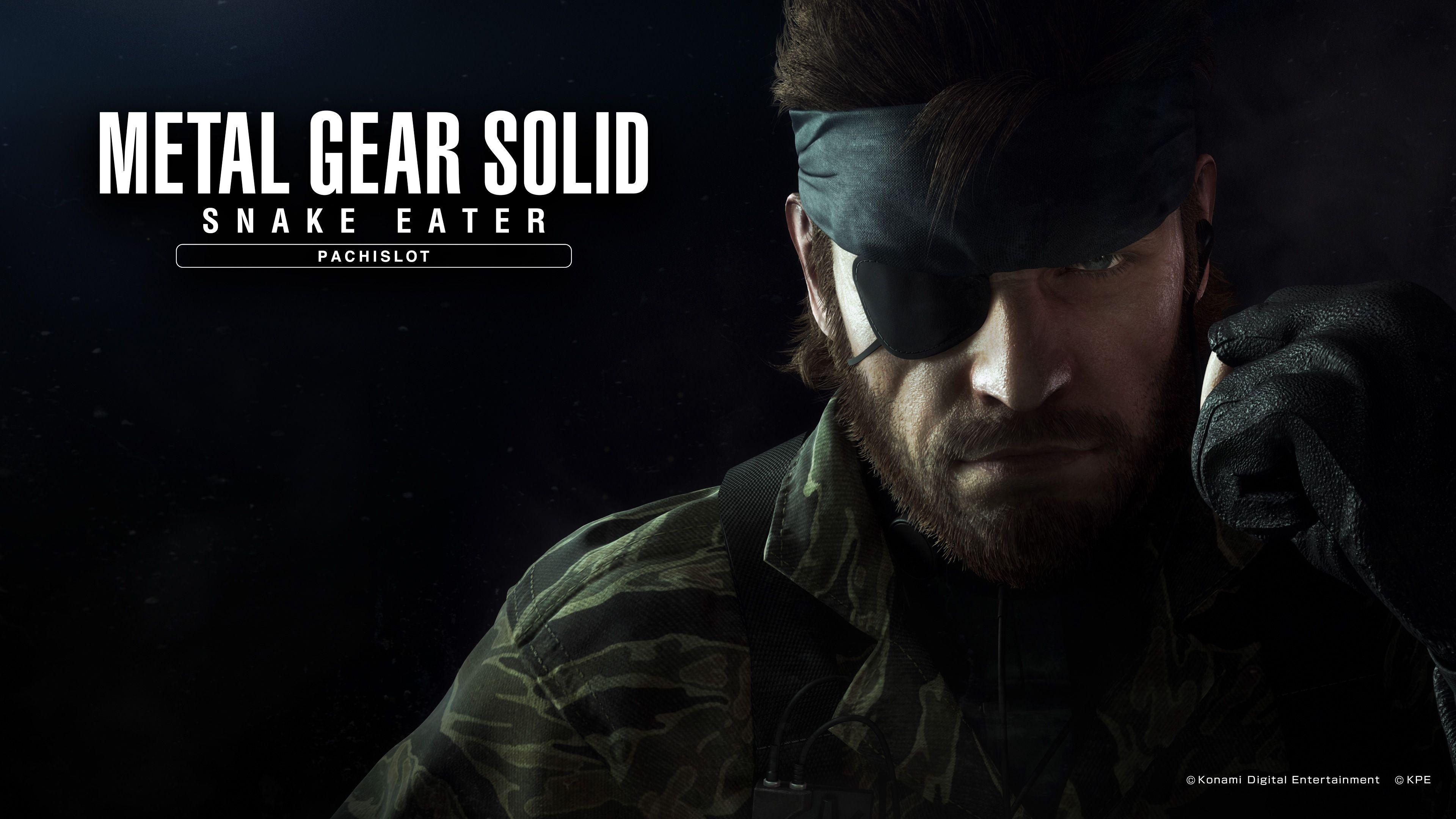 3840x2160 Official Metal Gear Solid Snake Eater Pachislot wallpaper released, Desktop