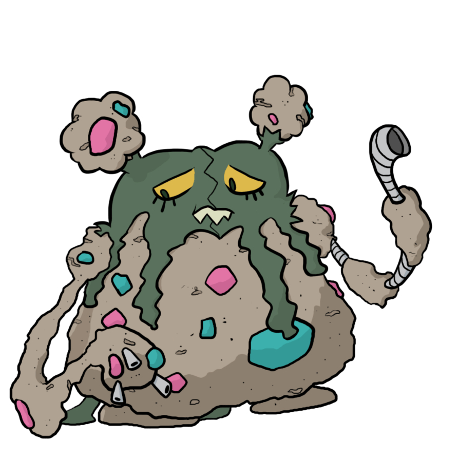 900x900 Gotta Draw Em' All: Garbodor By Marche Towers, Phone