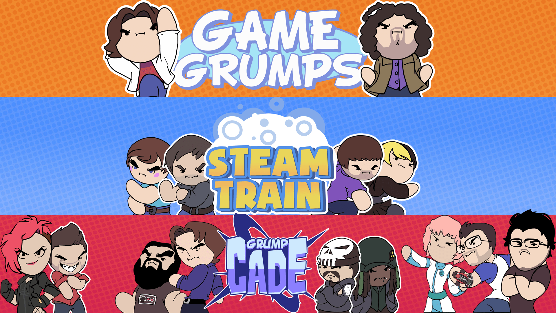 1920x1080 Steamtrain Gamegrumps Grumpcade Wallpaper!, Desktop